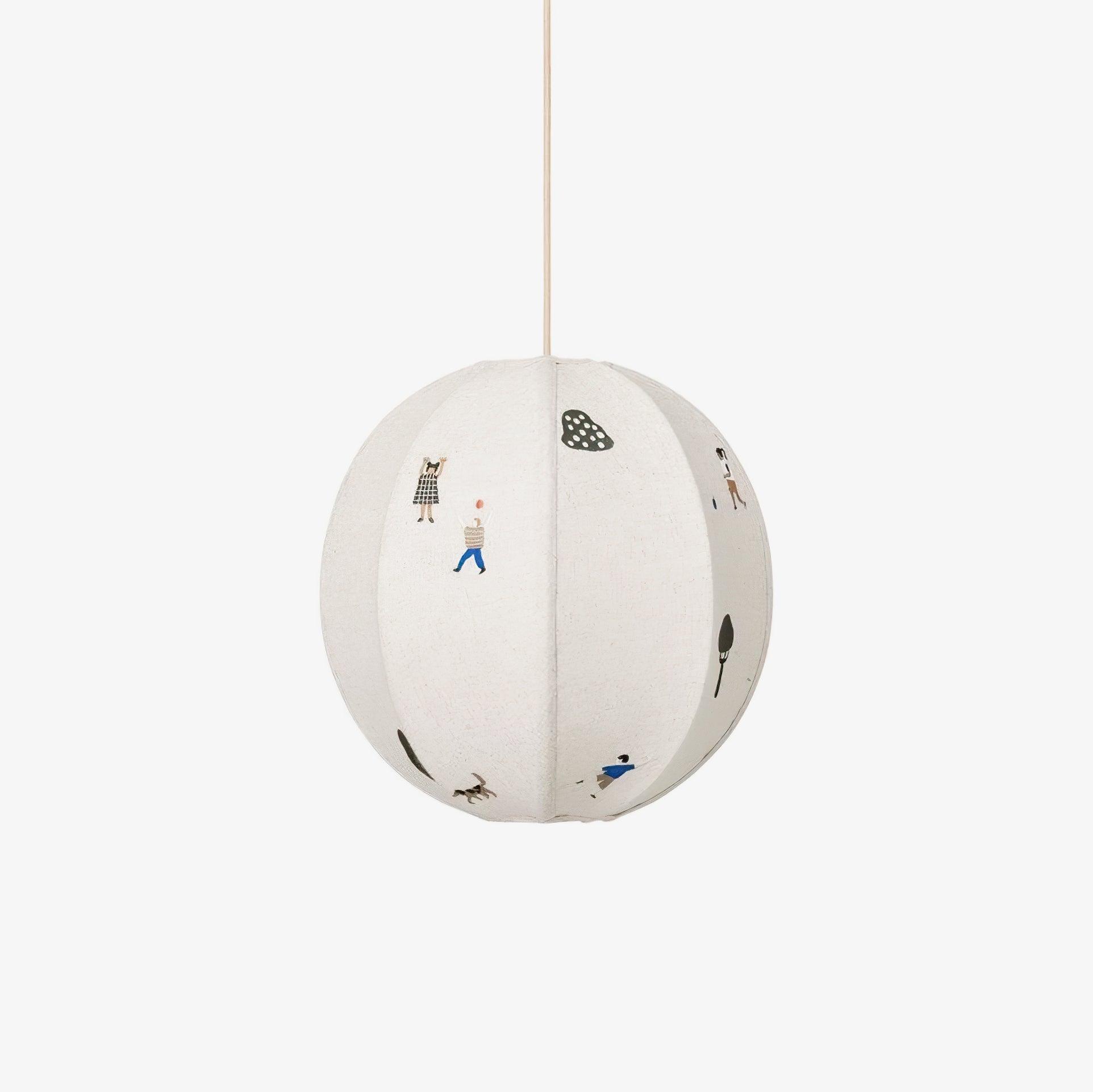 Zelarace Stoff Pendelleuchte-Letslighting