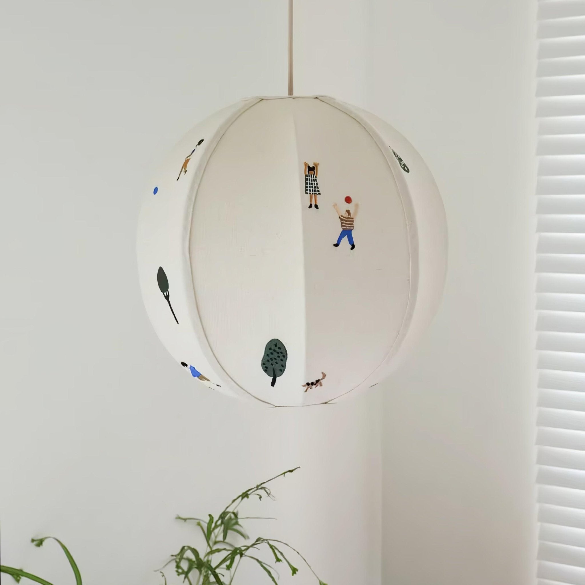 Zelarace Stoff Pendelleuchte-Letslighting