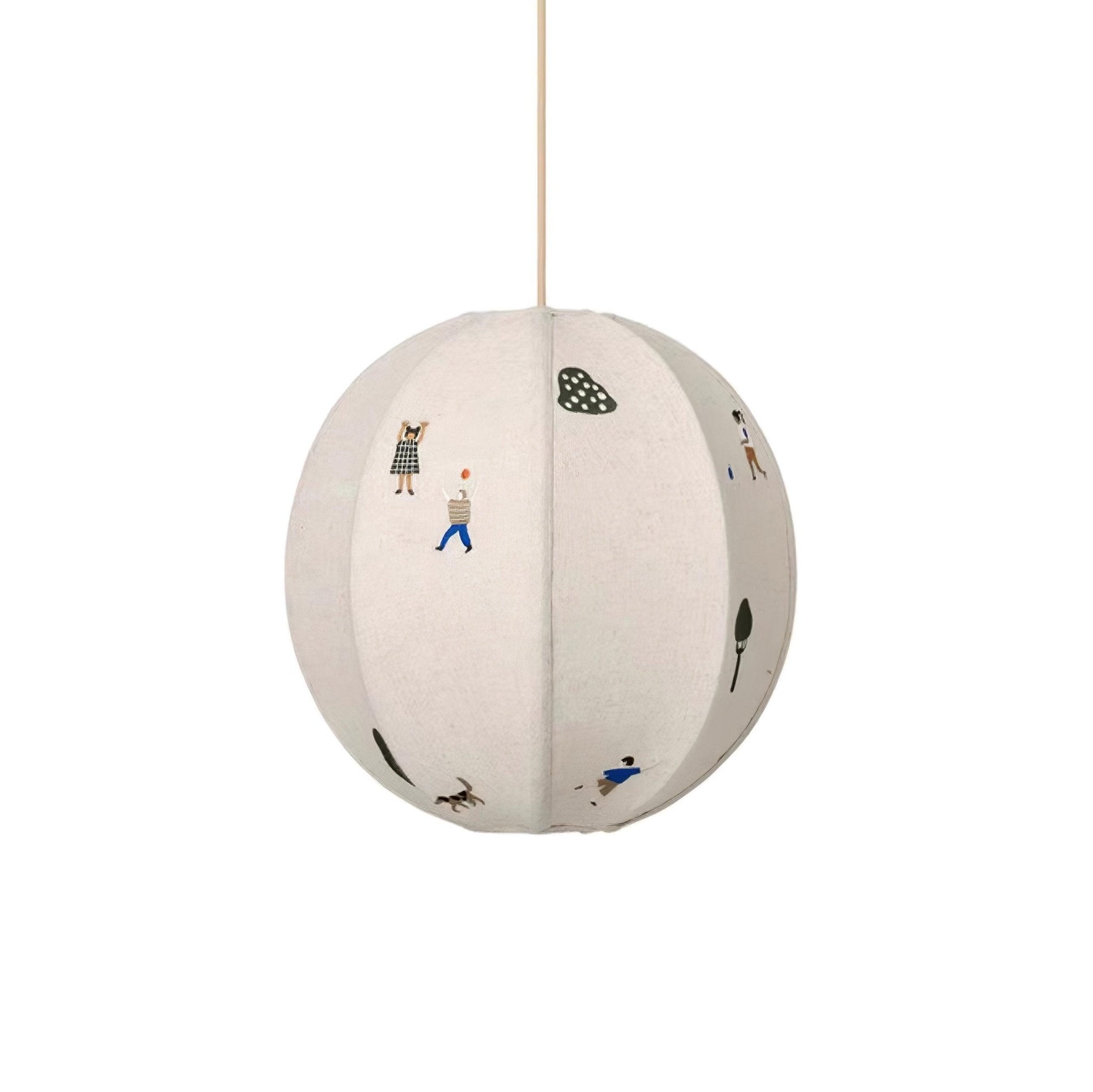 Zelarace Stoff Pendelleuchte-Letslighting