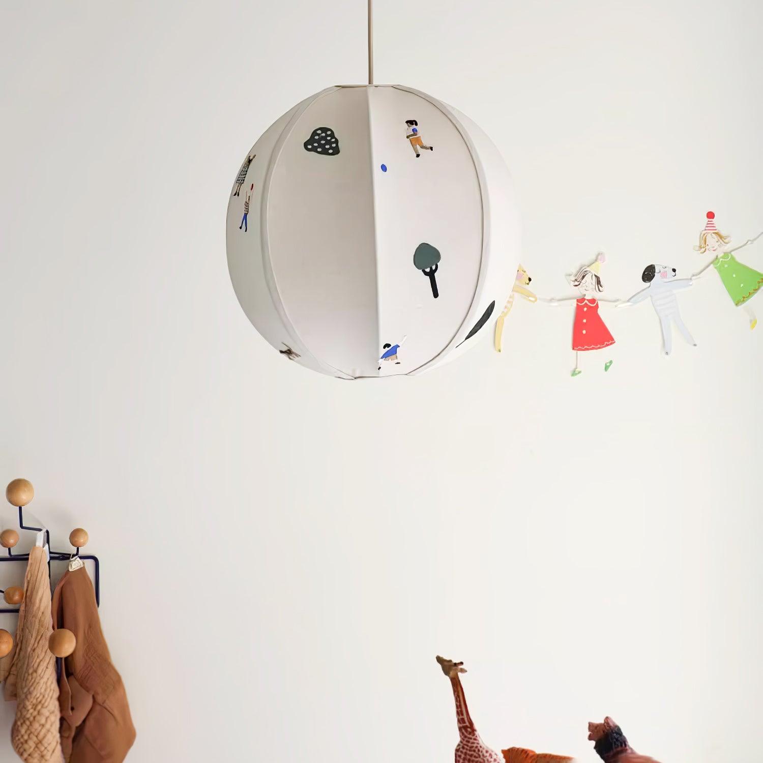 Zelarace Stoff Pendelleuchte-Letslighting