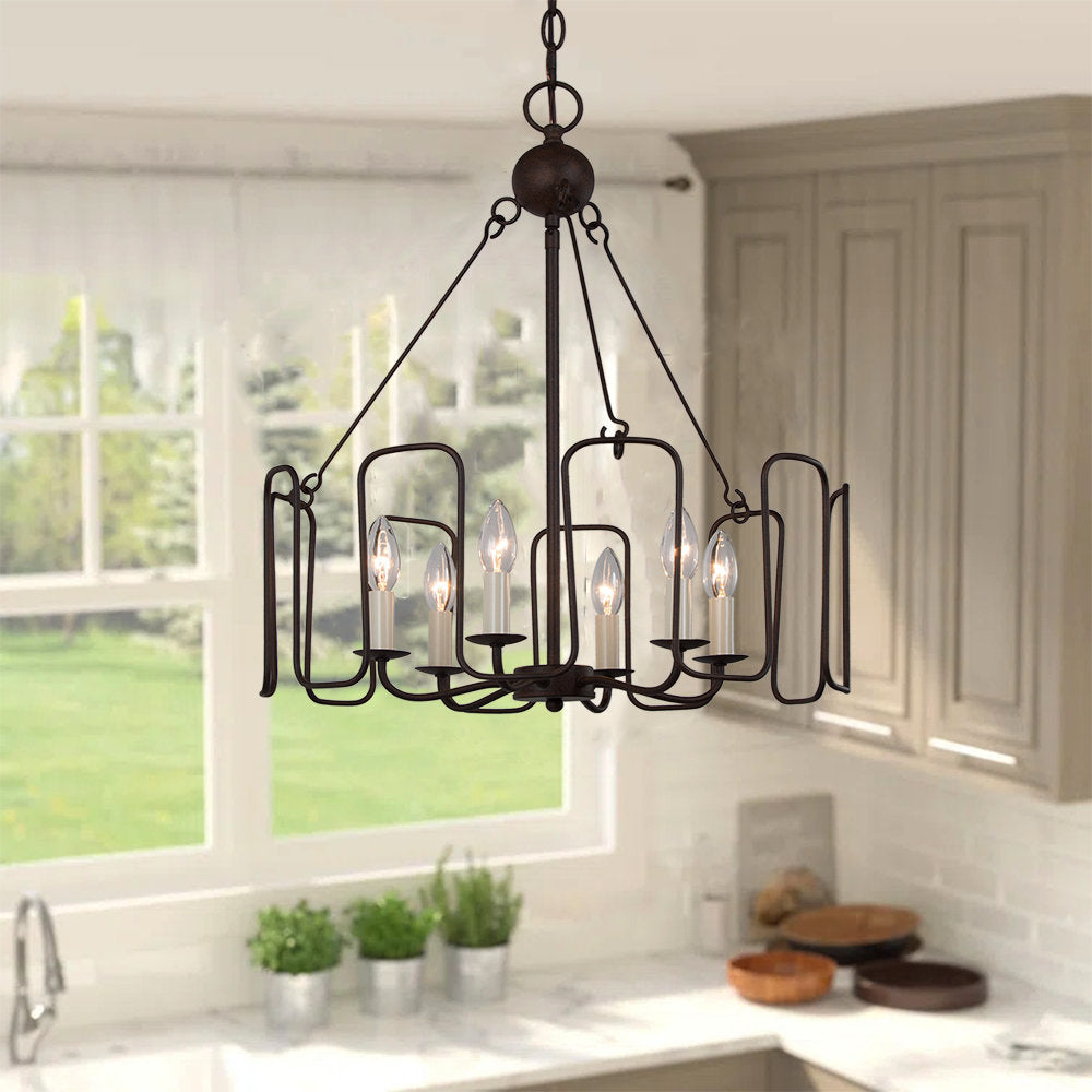 Cocaryra Vintage Industrie Kronleuchter-Letslighting