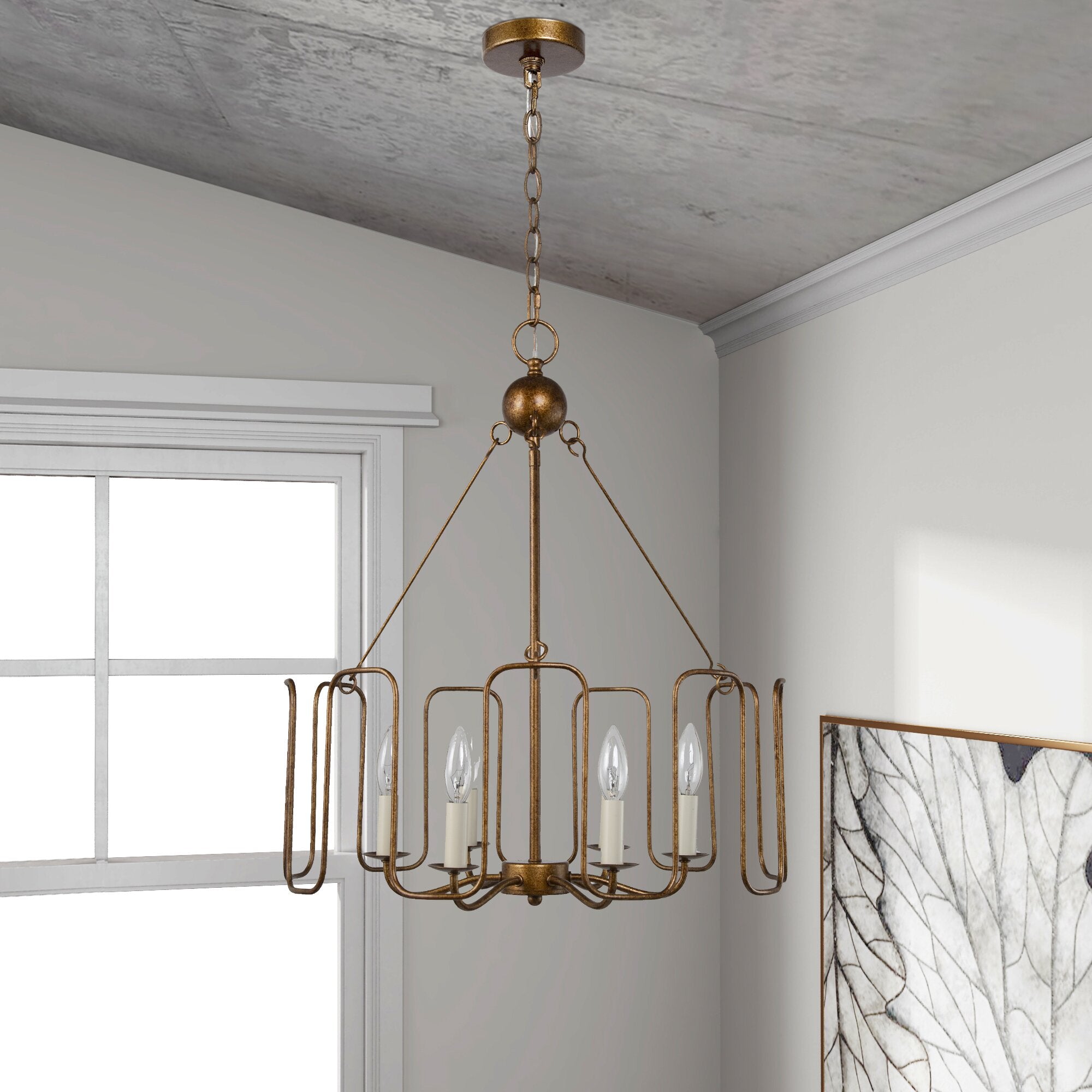 Cocaryra Vintage Industrie Kronleuchter-Letslighting