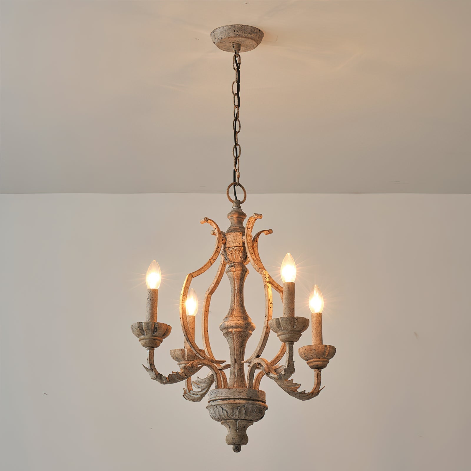 Orinira Vintage Industrial Holz Pendelleuchte-Letslighting