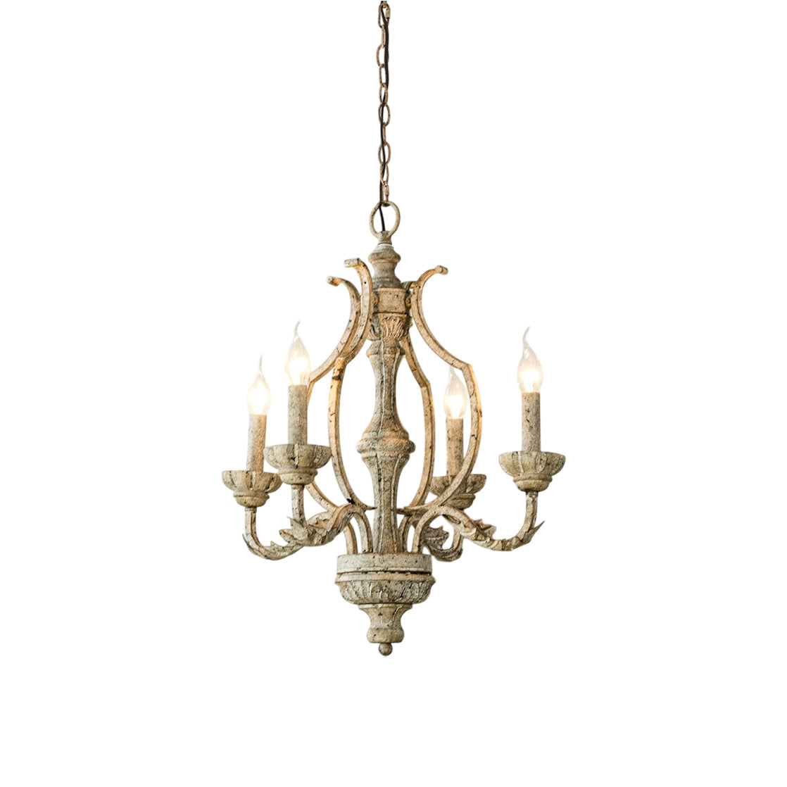 Orinira Vintage Industrial Holz Pendelleuchte-Letslighting