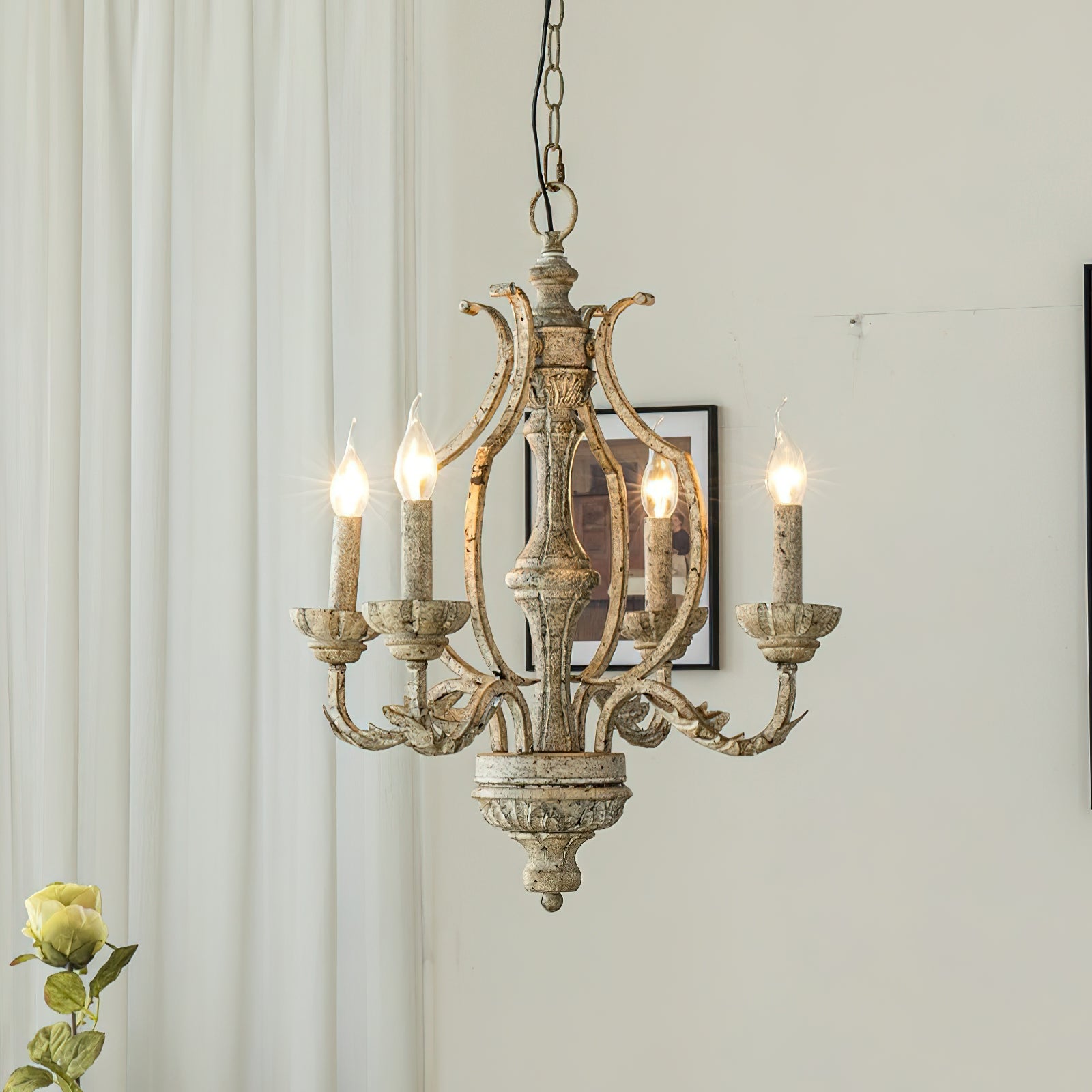 Orinira Vintage Industrial Holz Pendelleuchte-Letslighting