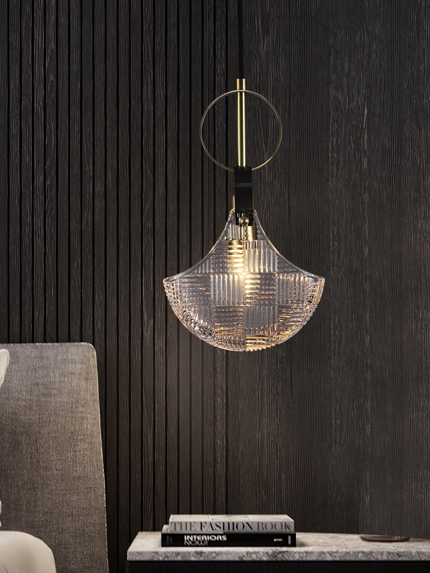 Lustra Pendelleuchte Glas Messing-Letslighting