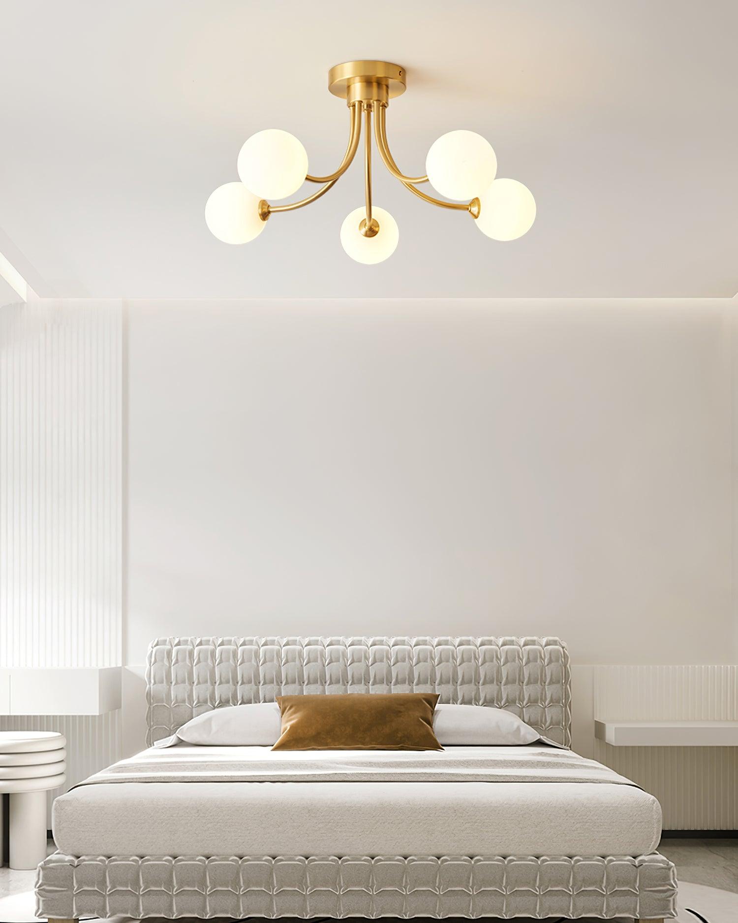 Sage Moderne Deckenleuchte aus Messing-Letslighting