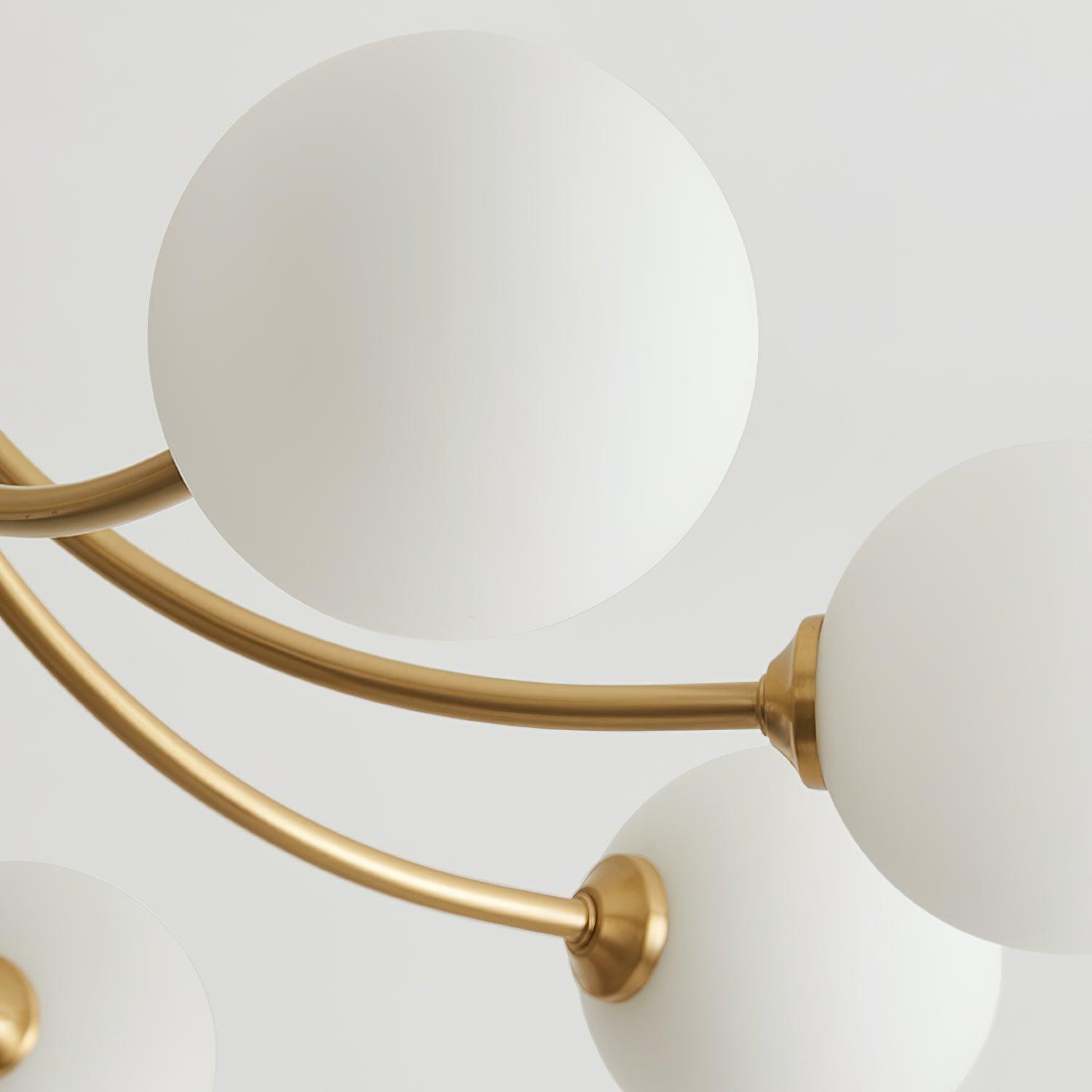 Sage Moderne Deckenleuchte aus Messing-Letslighting