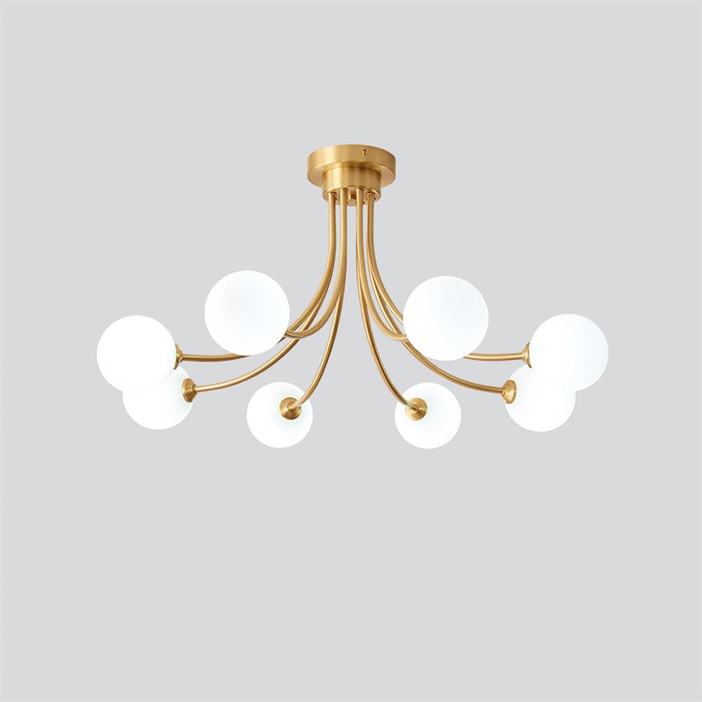 Sage Moderne Deckenleuchte aus Messing-Letslighting