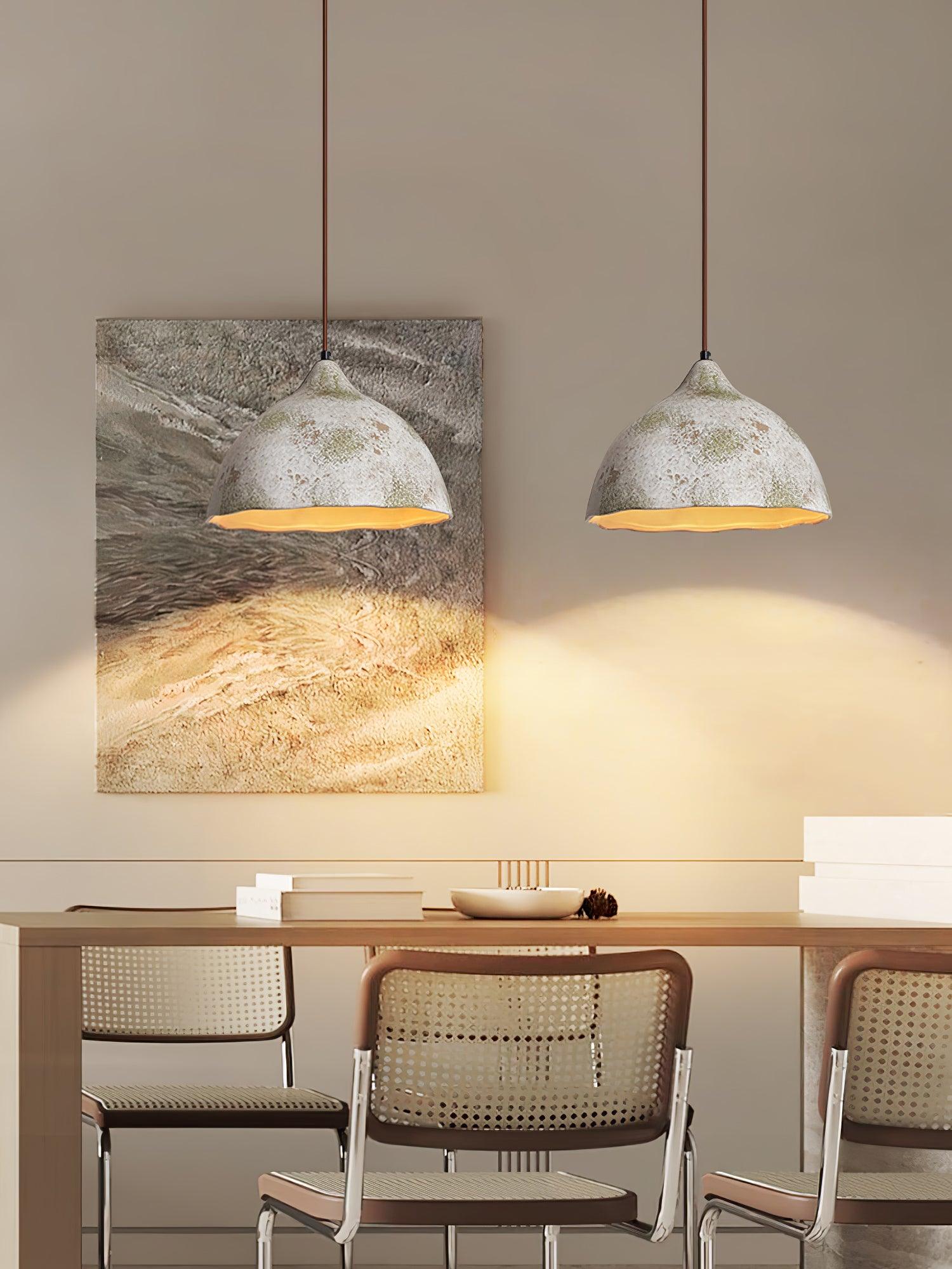 Moss Minimalistische Pendelleuchte aus Holz-Letslighting