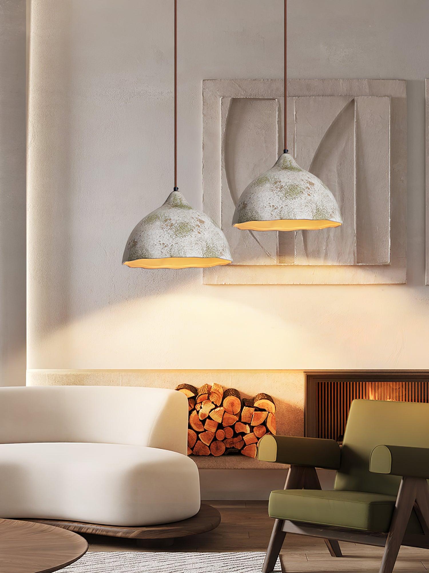 Moss Minimalistische Pendelleuchte aus Holz-Letslighting