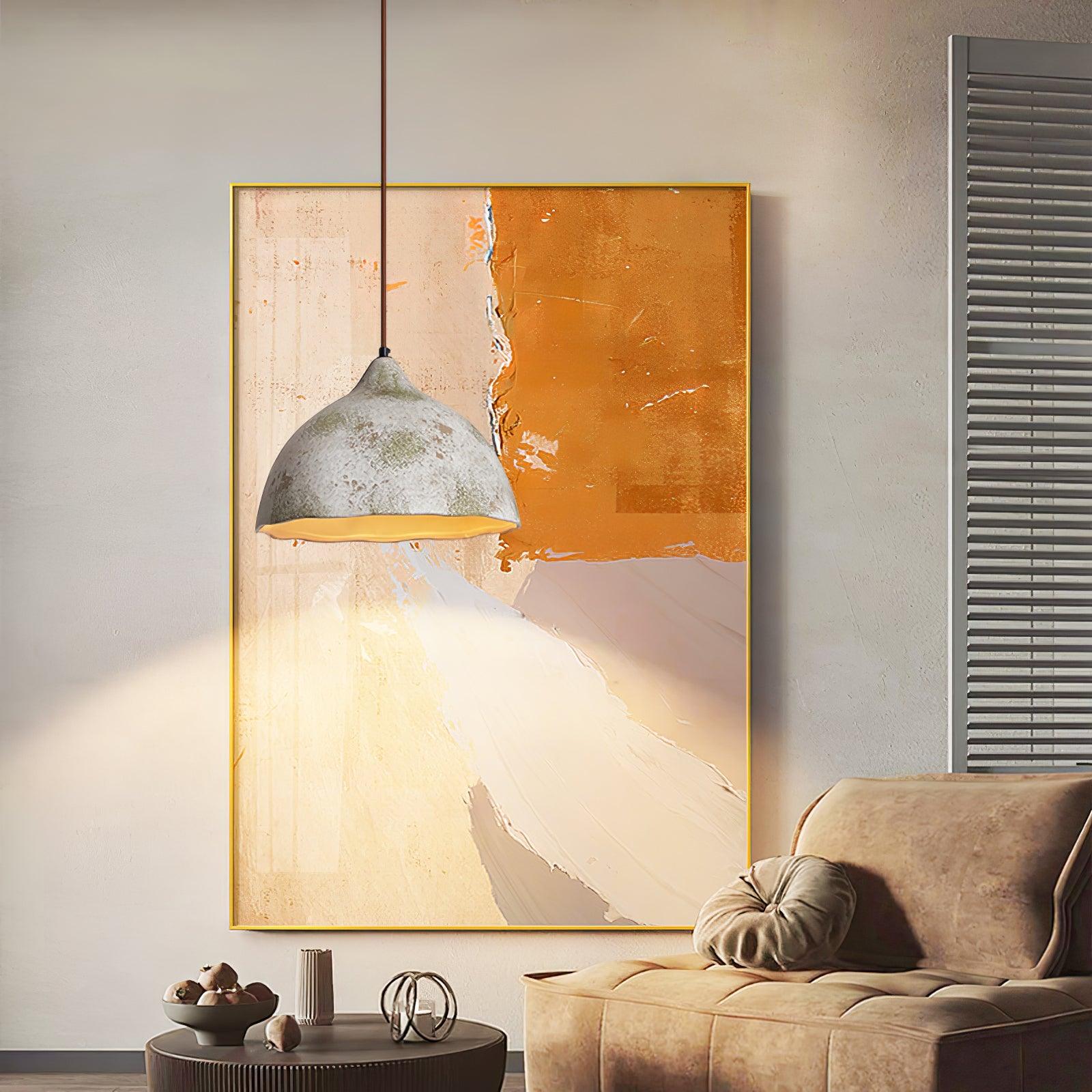 Moss Minimalistische Pendelleuchte aus Holz-Letslighting