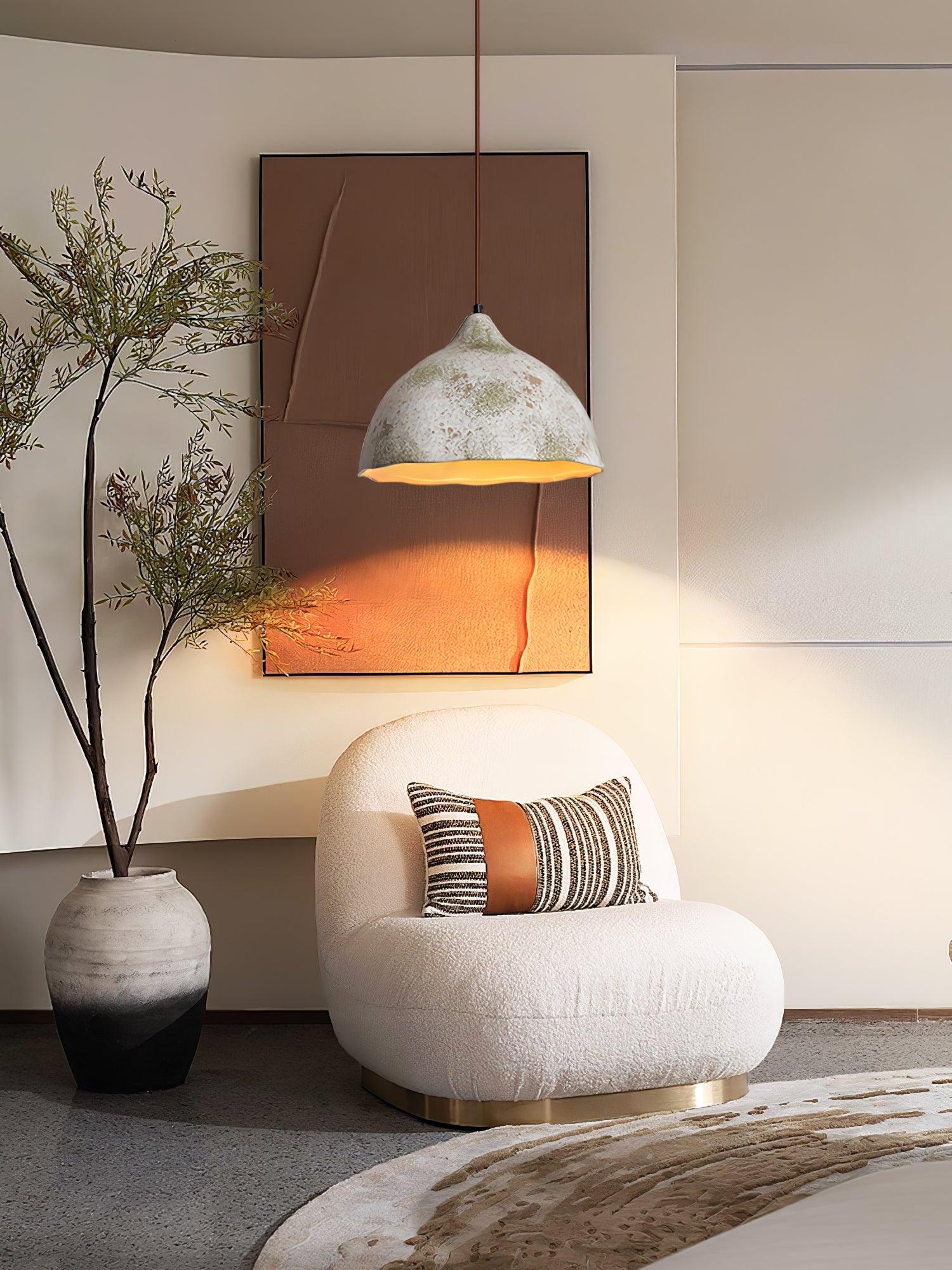 Moss Minimalistische Pendelleuchte aus Holz-Letslighting