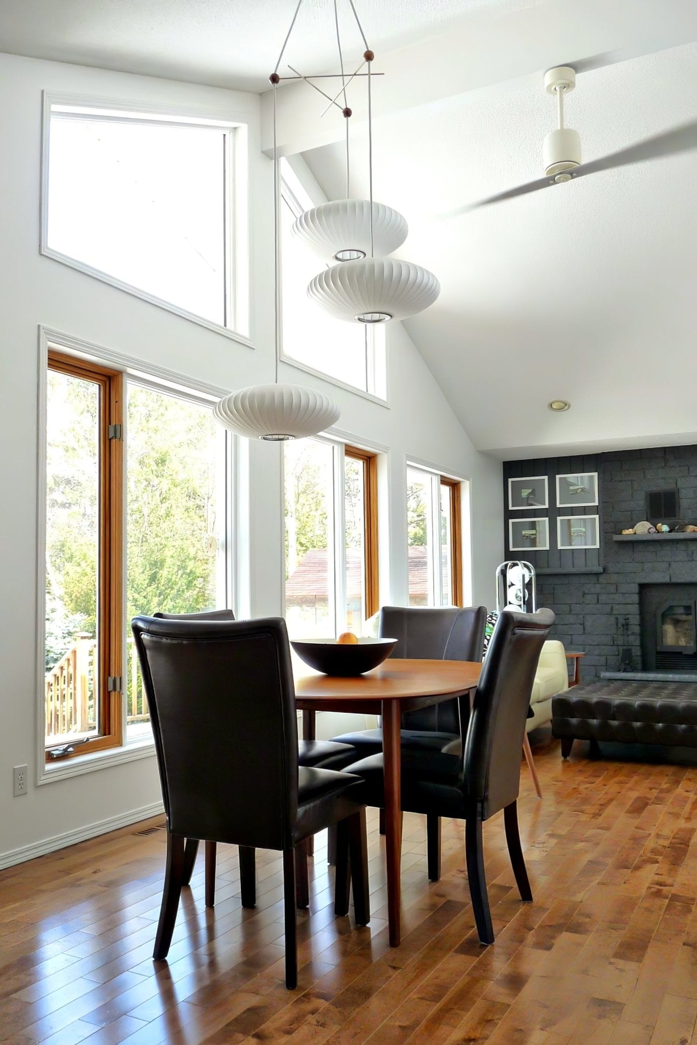 Lunar Modern Silk Pendant Lamp - Blowlighting