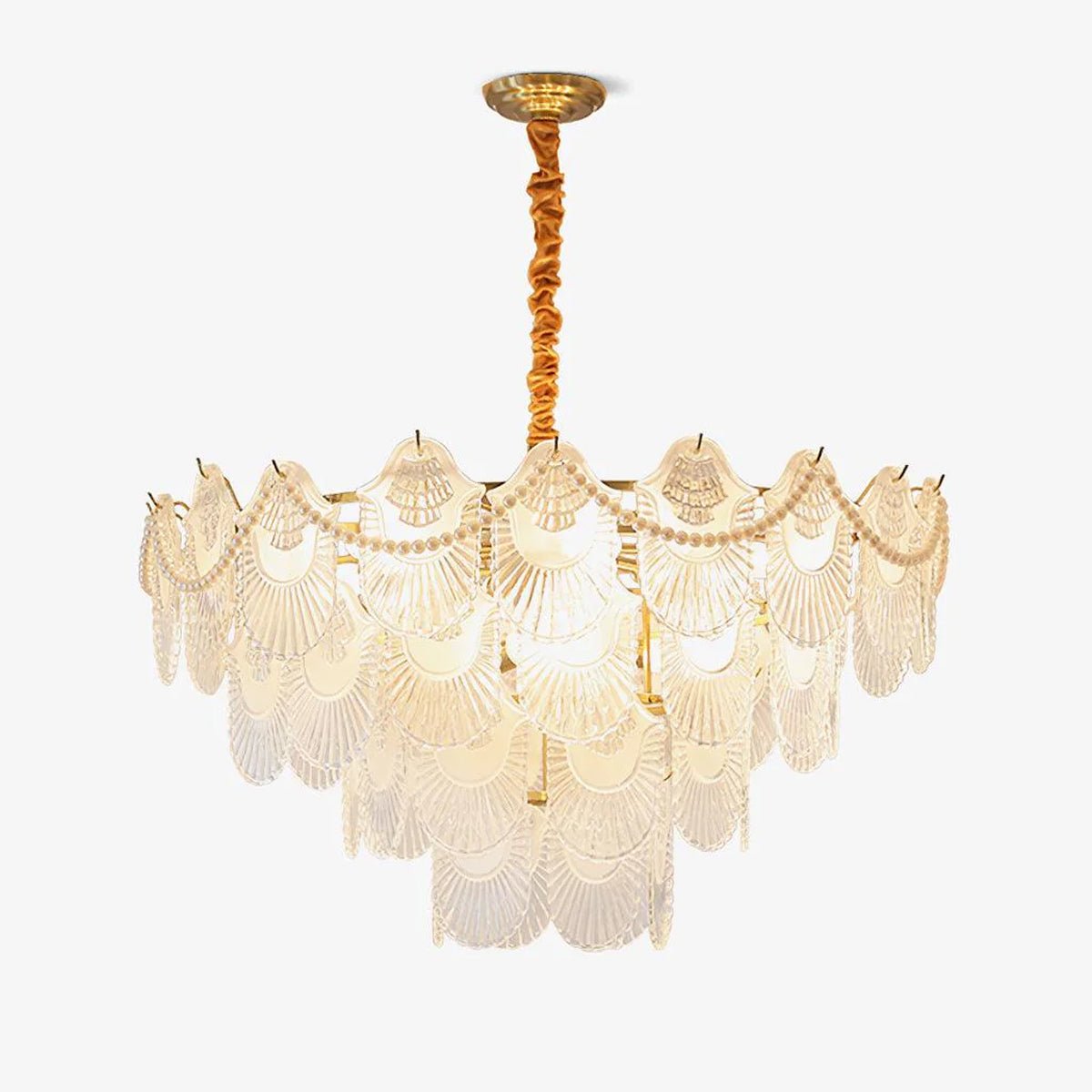 Lustra Kronleuchter Perle Glasschale-Letslighting