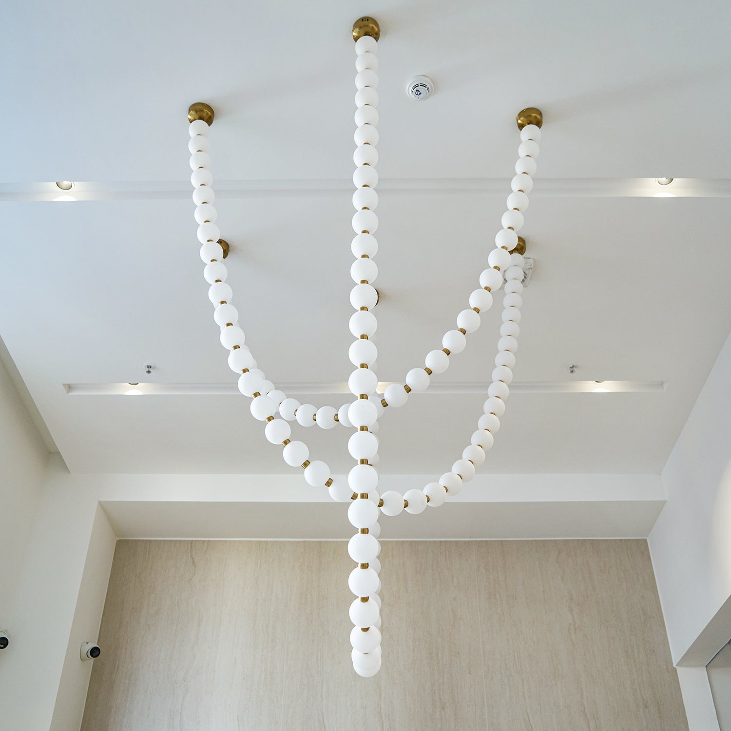 Vicariel Perlenkette Kugeln Glas Kronleuchter-Letslighting
