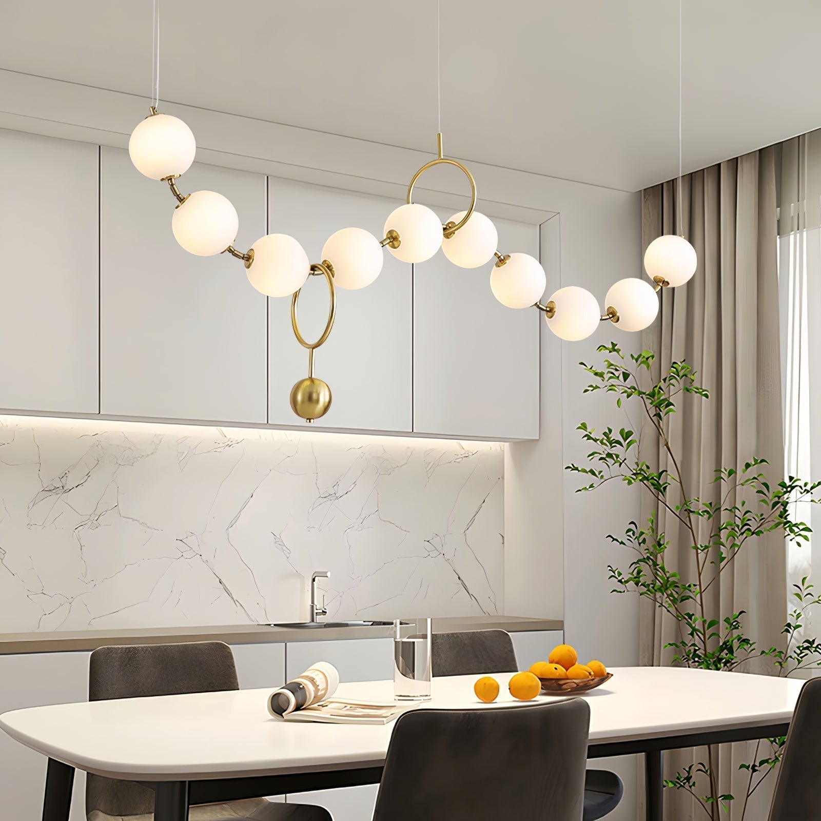 Necklace LED Pendant Lamp - Blowlighting