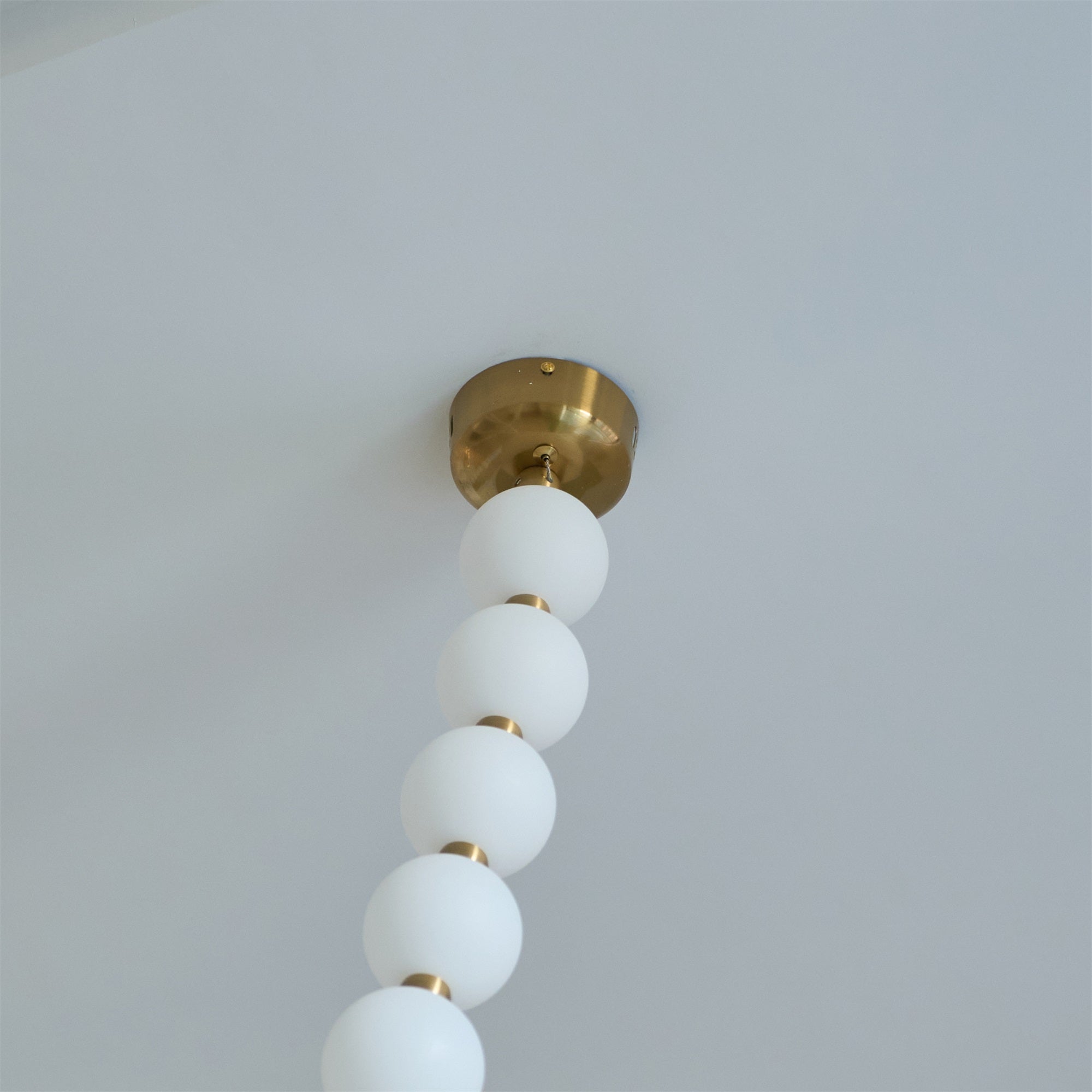 Icarara Glas Modern Perlenkette Kronleuchter-Letslighting