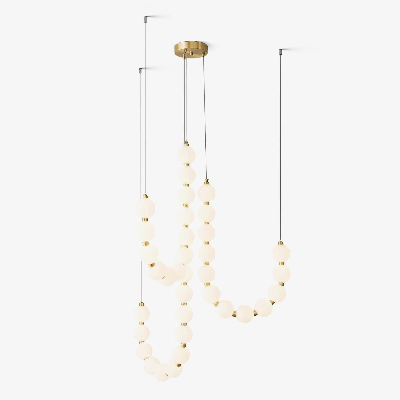 Gem Modern Acrylic Chandelier - Blowlighting