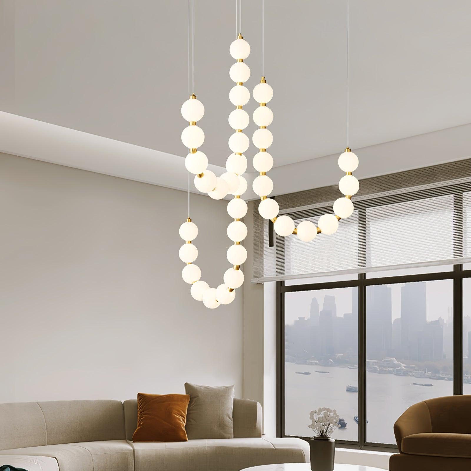 Gem Modern Acrylic Chandelier - Blowlighting