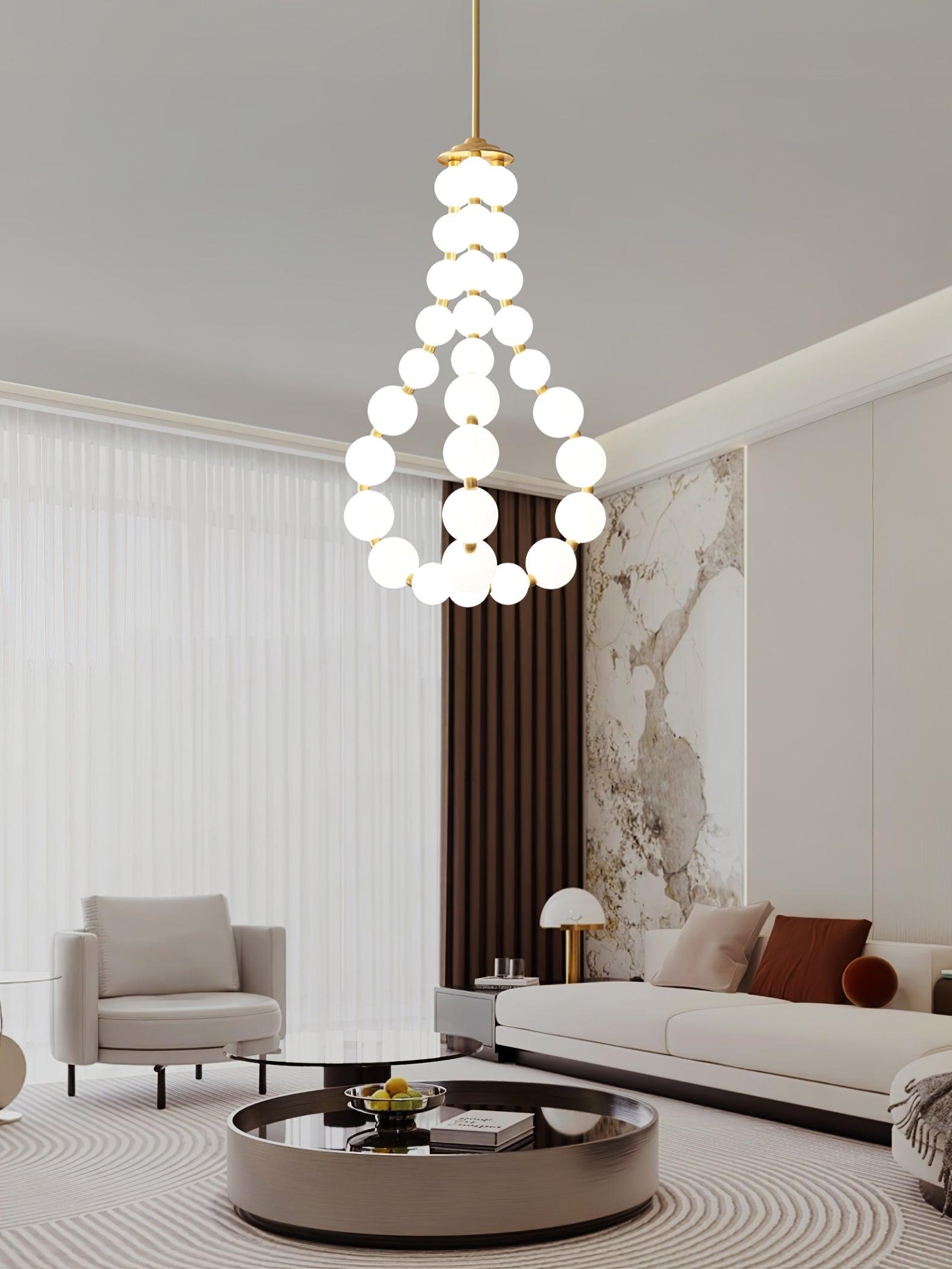 Gem Modern Acrylic Chandelier - Blowlighting