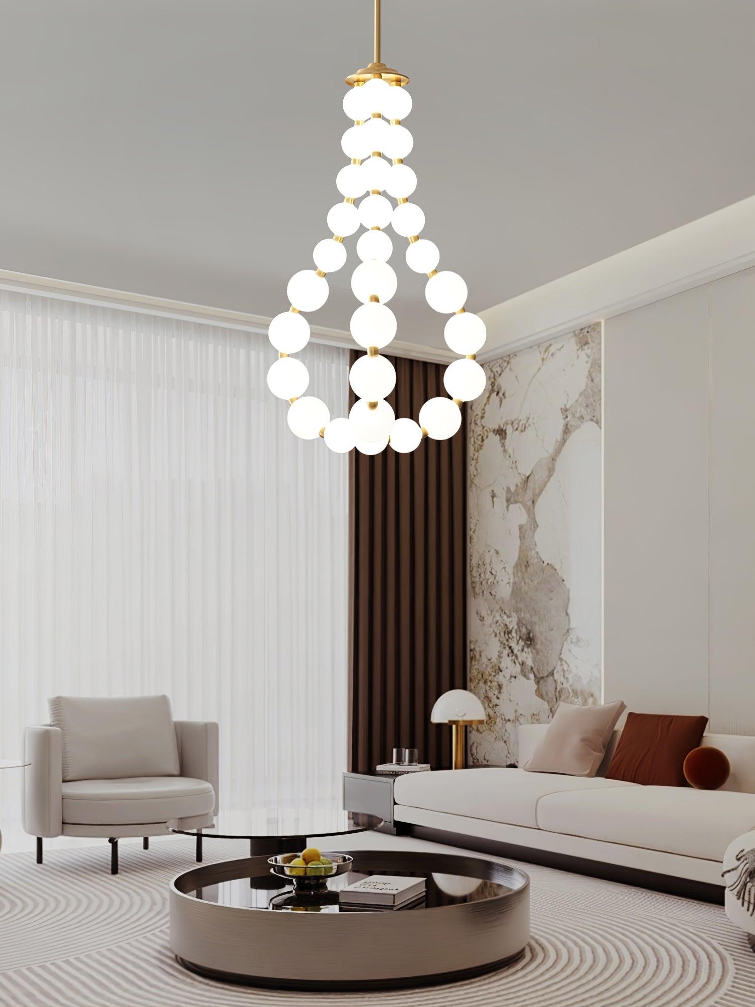 Gem Modern Acrylic Chandelier - Blowlighting