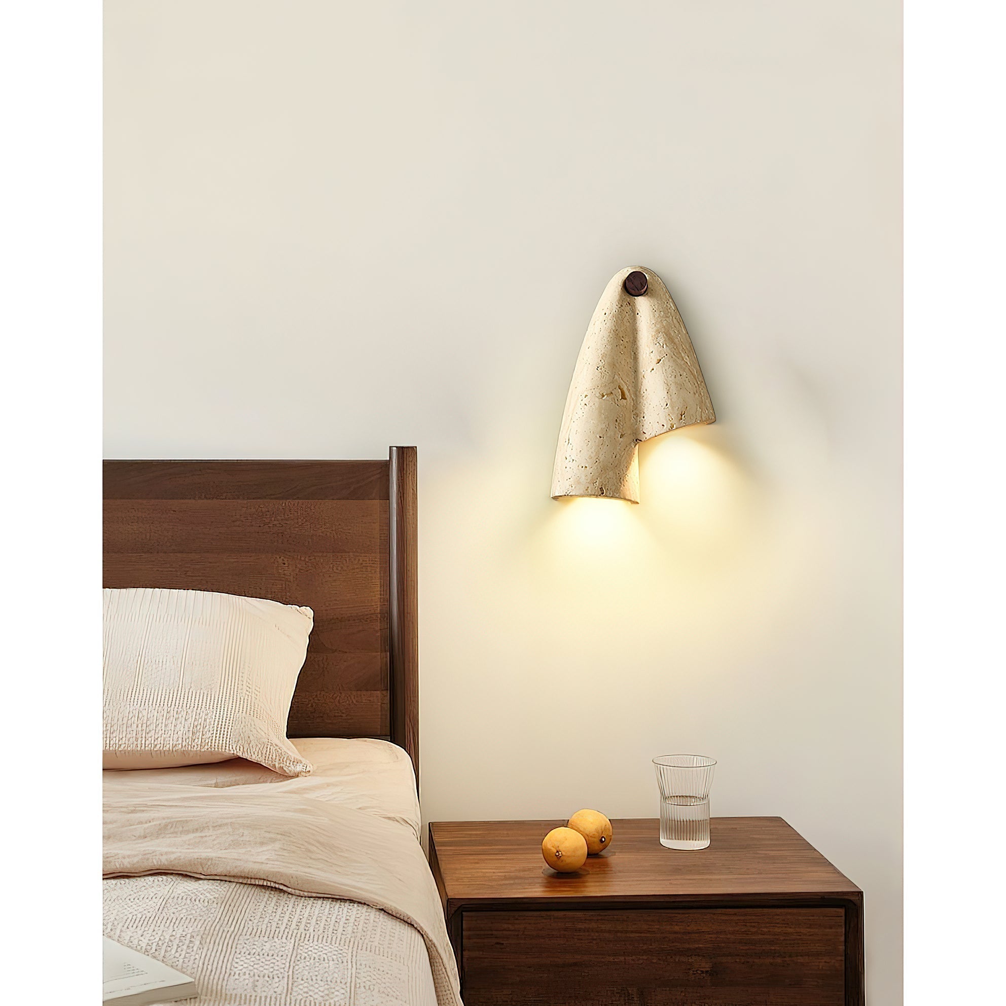 Vidoros Modern Minimalist Travertine Wall Lamp - Letslighting