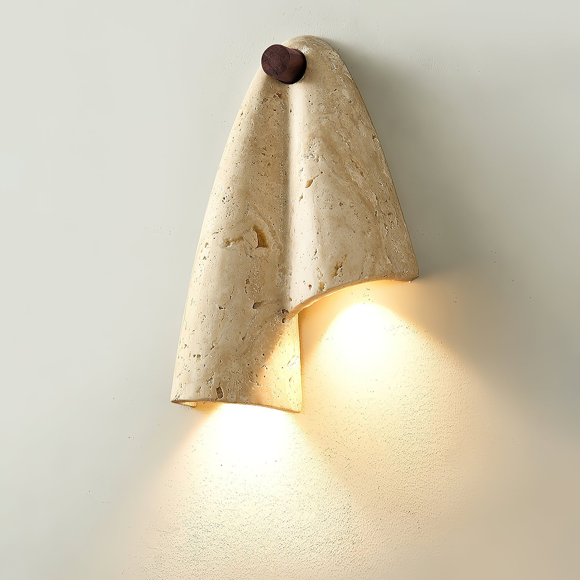 Vidoros Modern Minimalist Travertine Wall Lamp - Letslighting