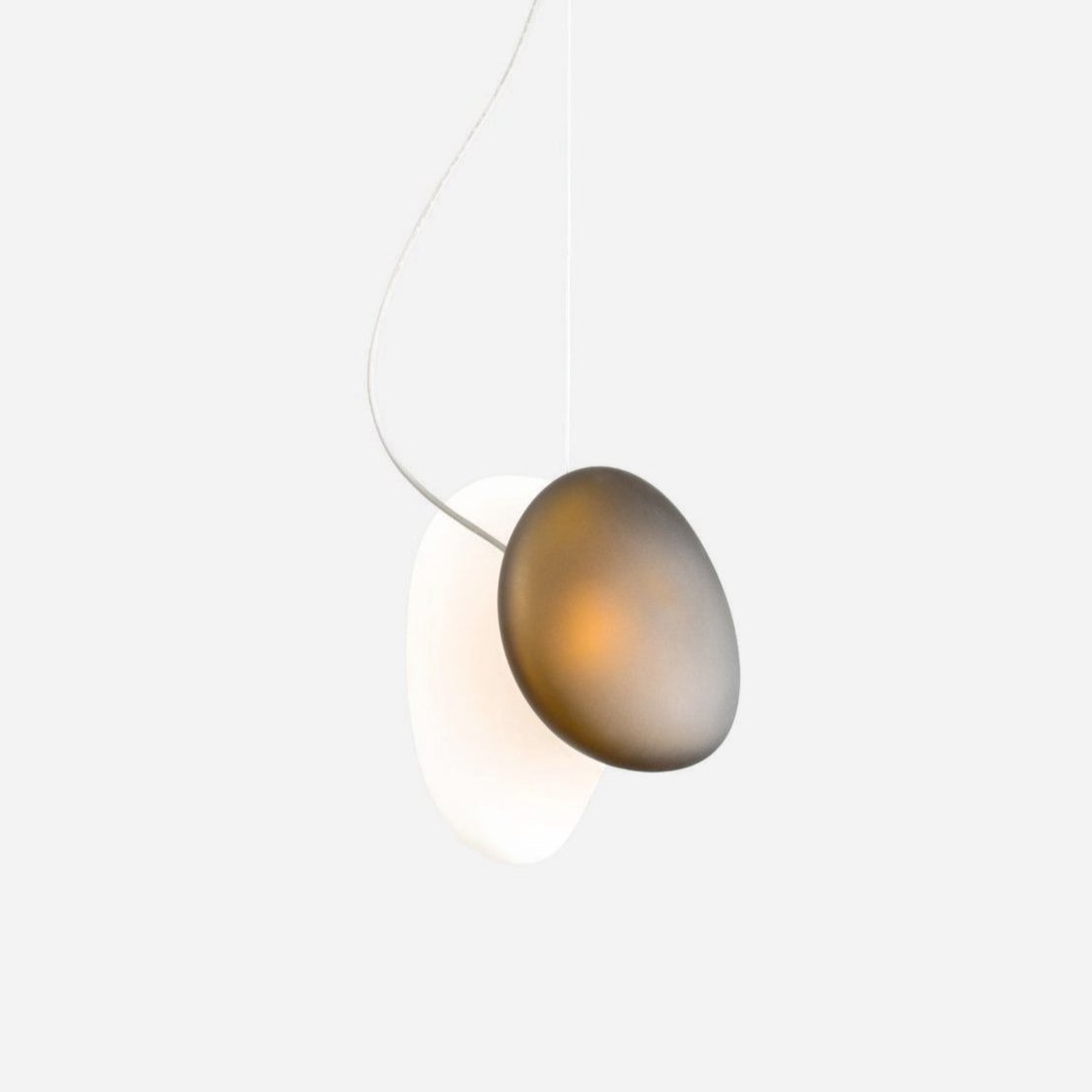 Eclipse Mattglas Pendelleuchte-Letslighting