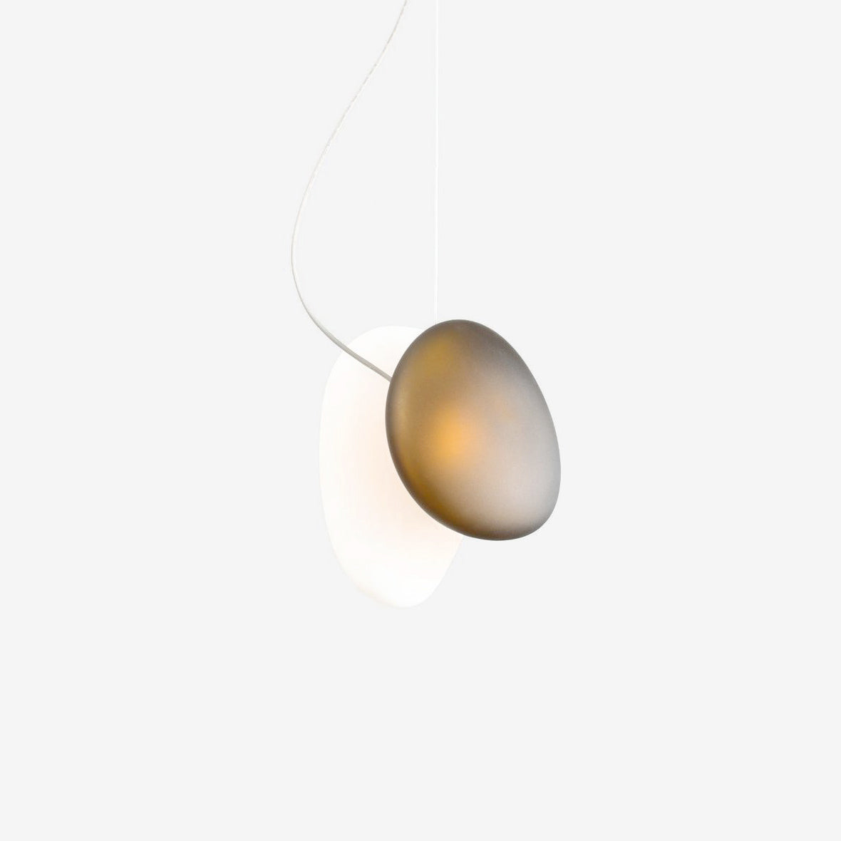 Eclipse Mattglas Pendelleuchte-Letslighting