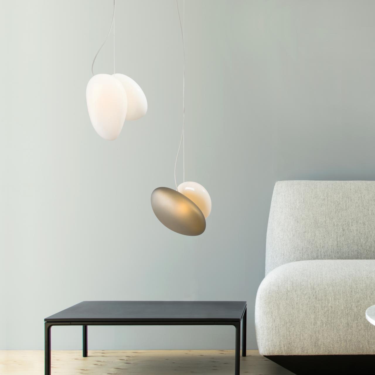 Eclipse Mattglas Pendelleuchte-Letslighting