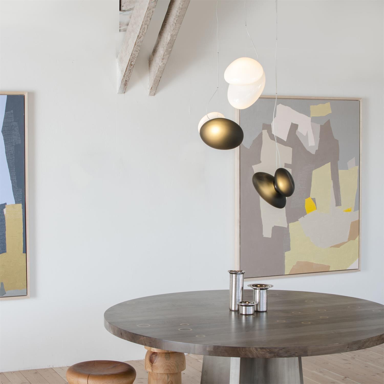 Eclipse Mattglas Pendelleuchte-Letslighting