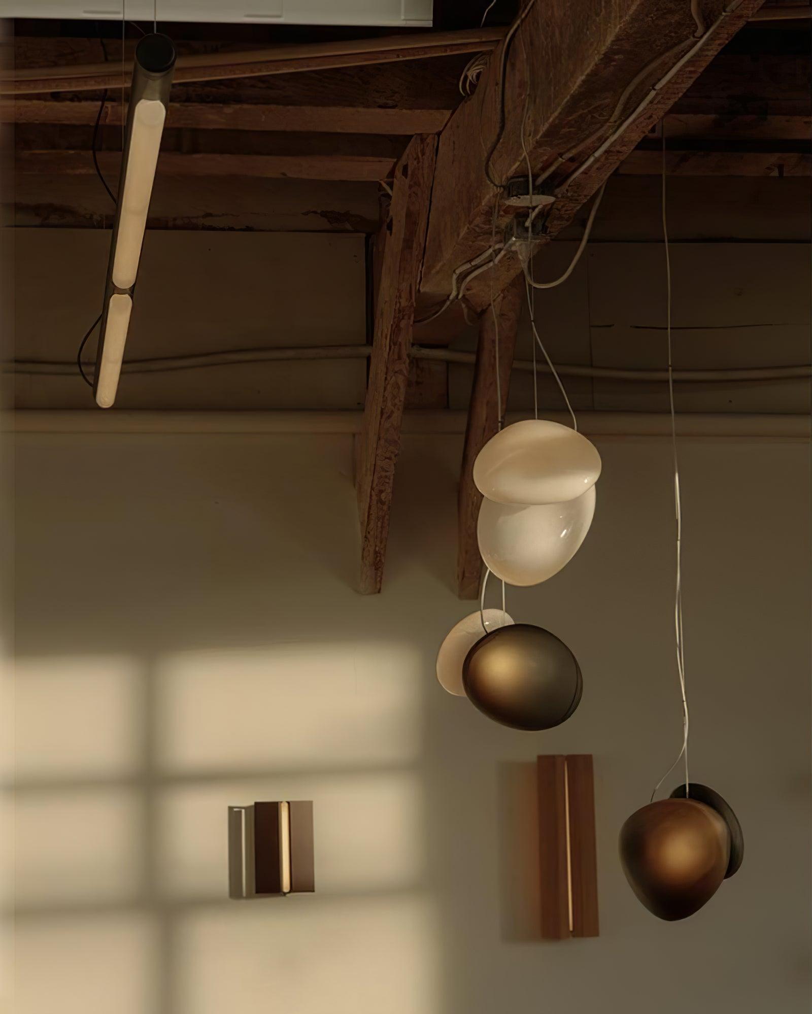 Eclipse Mattglas Pendelleuchte-Letslighting