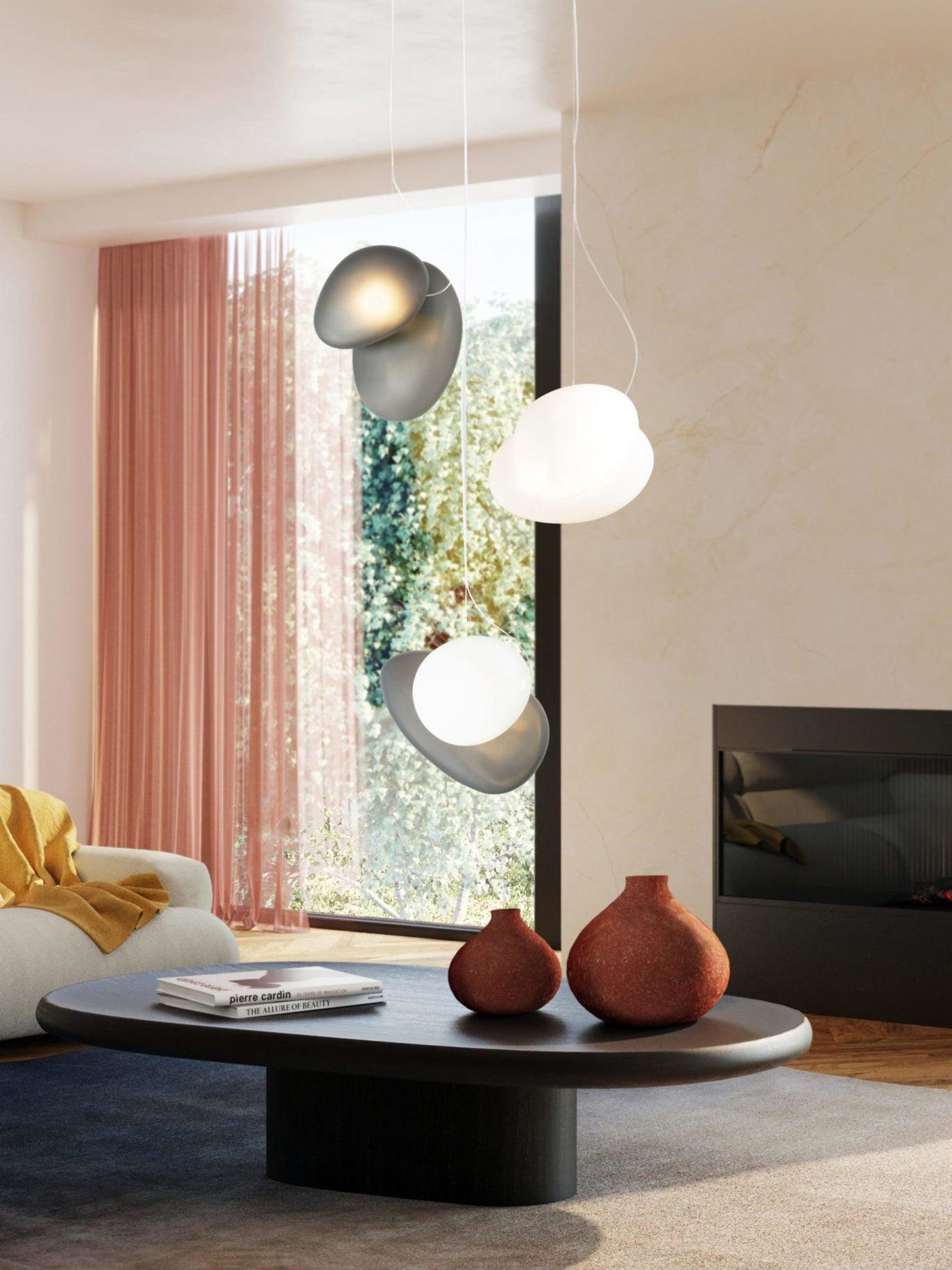 Eclipse Mattglas Pendelleuchte-Letslighting