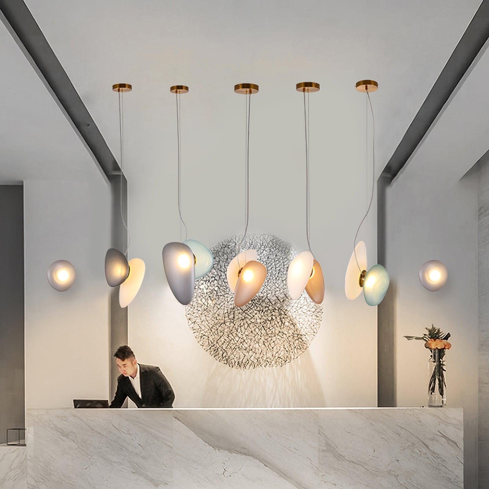 Eclipse Mattglas Pendelleuchte-Letslighting