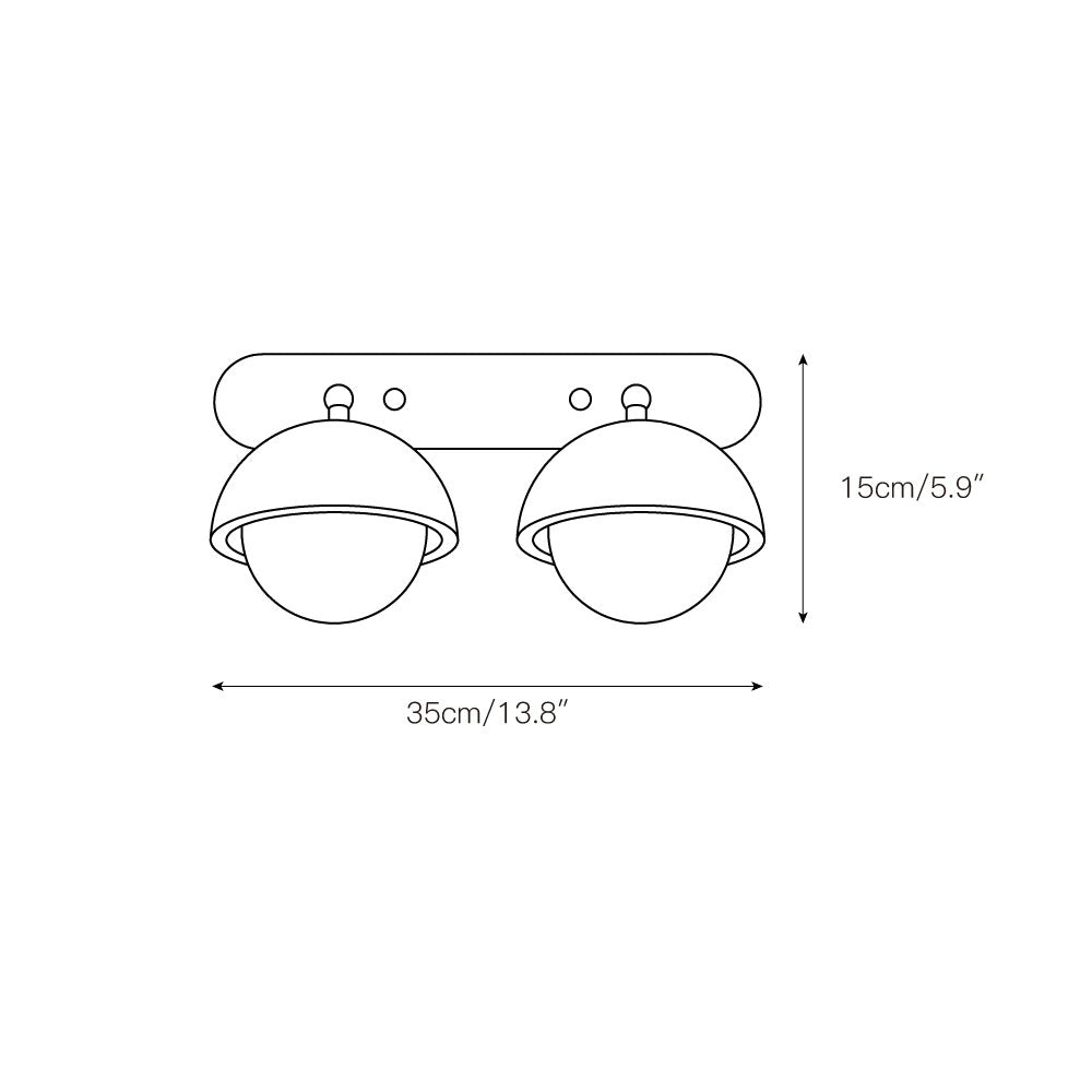 Vodora Modern Minimalist Wood Travertine Wall Sconce Wall Lamp - Letslighting