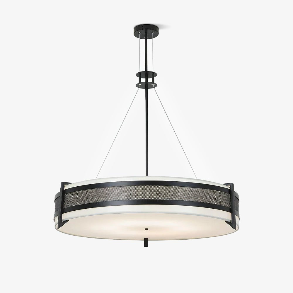 Lustra Kronleuchter Pedesina Schwarz Mesh LED-Letslighting