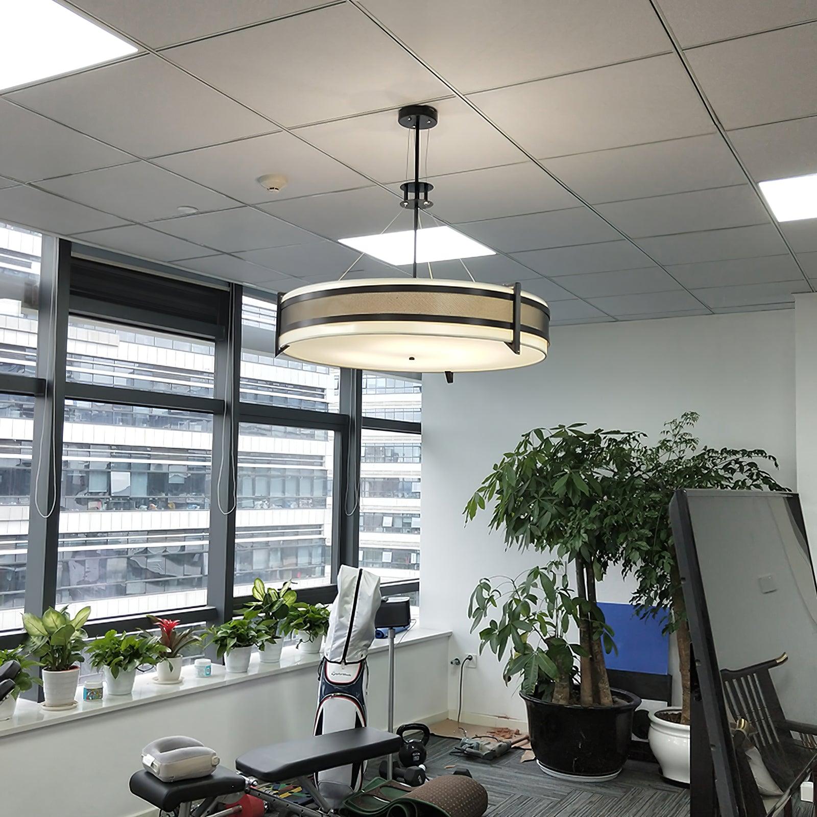 Lustra Kronleuchter Pedesina Schwarz Mesh LED-Letslighting
