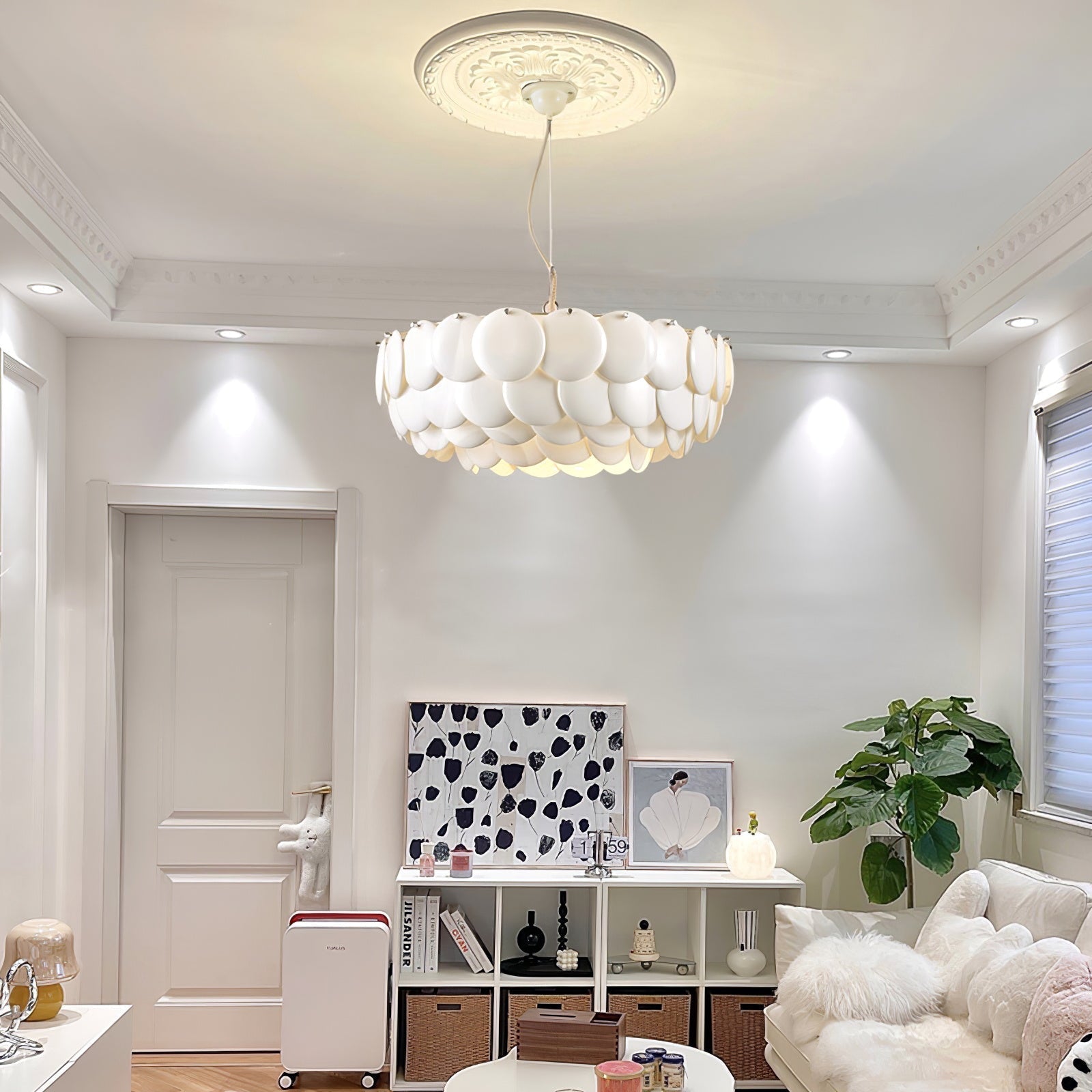 Coshael Postmoderne Luxus Keramik Kronleuchter-Letslighting