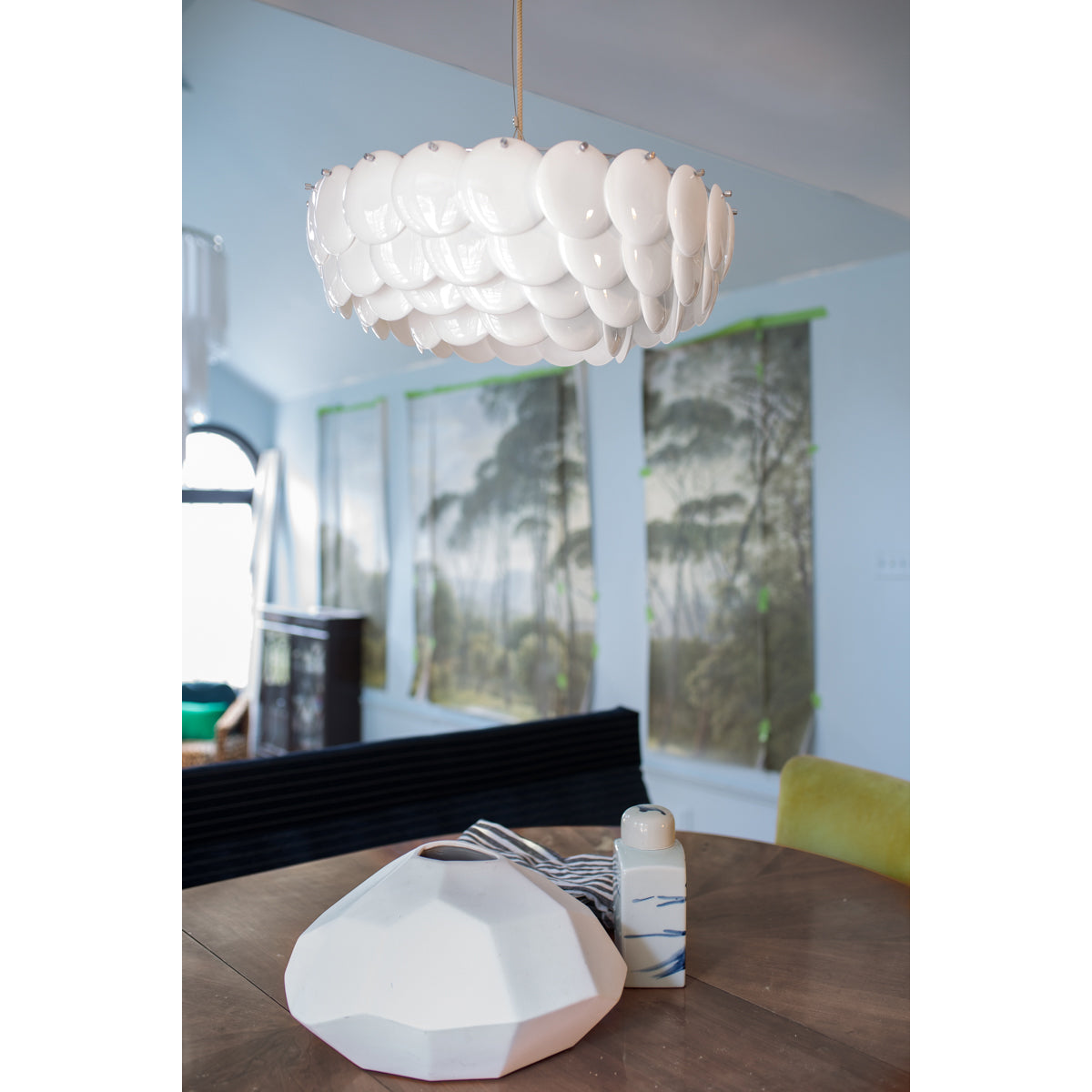Coshael Postmoderne Luxus Keramik Kronleuchter-Letslighting