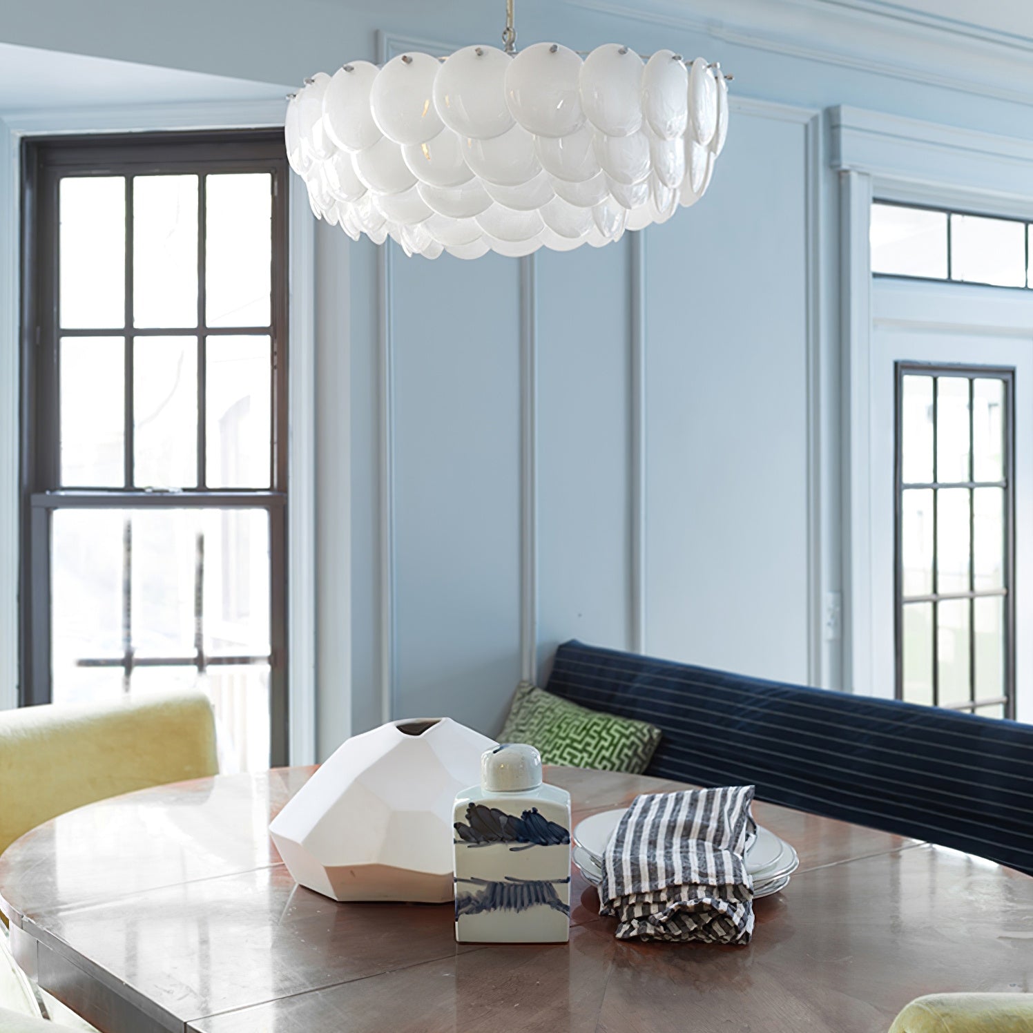 Coshael Postmoderne Luxus Keramik Kronleuchter-Letslighting