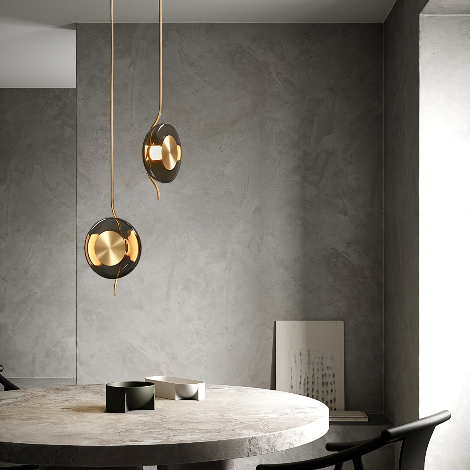 Umirus Moderne Minimalistische Pendelleuchte aus Glas-Letslighting