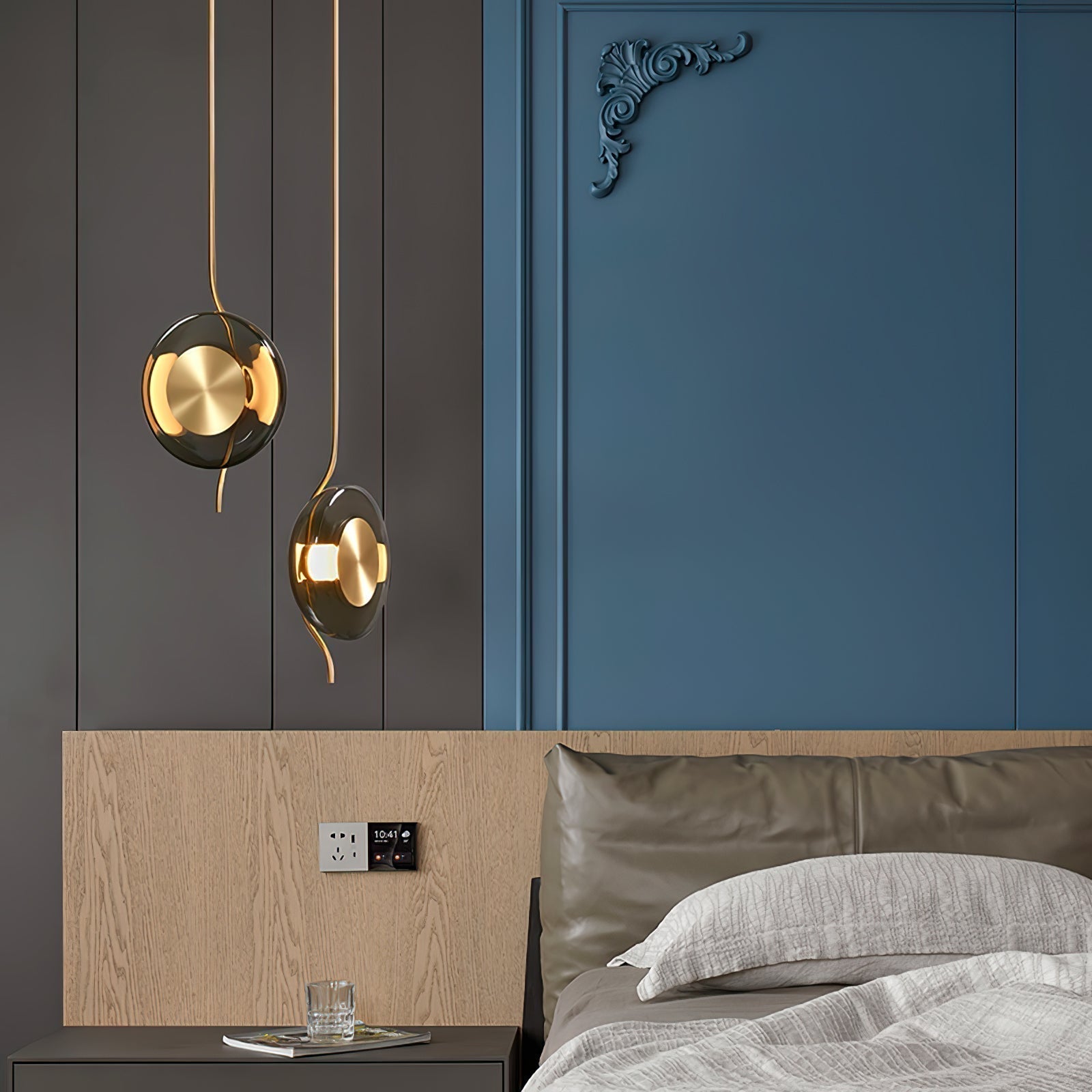 Umirus Moderne Minimalistische Pendelleuchte aus Glas-Letslighting