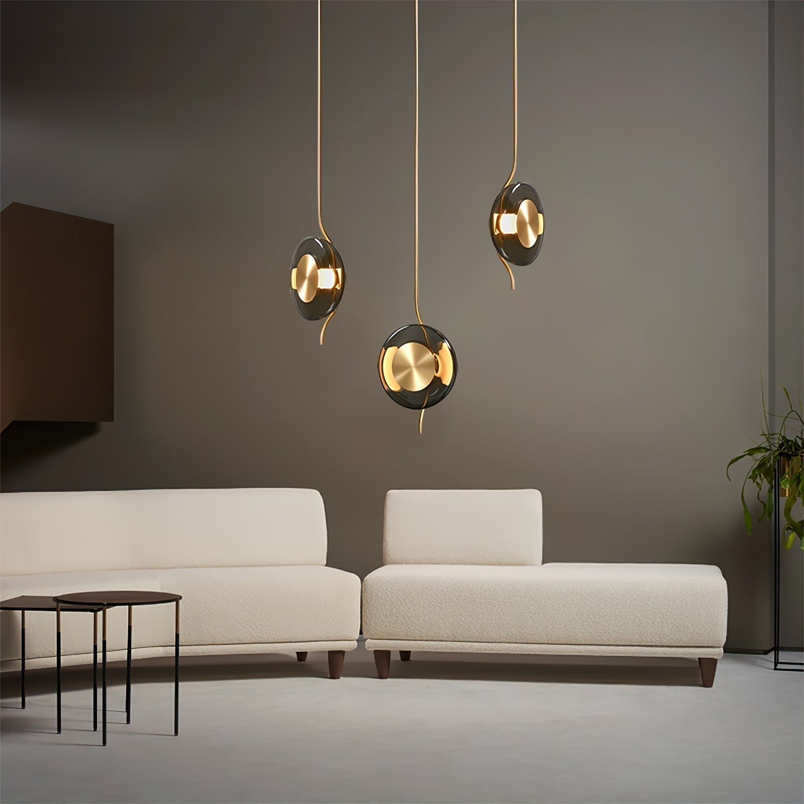 Umirus Moderne Minimalistische Pendelleuchte aus Glas-Letslighting