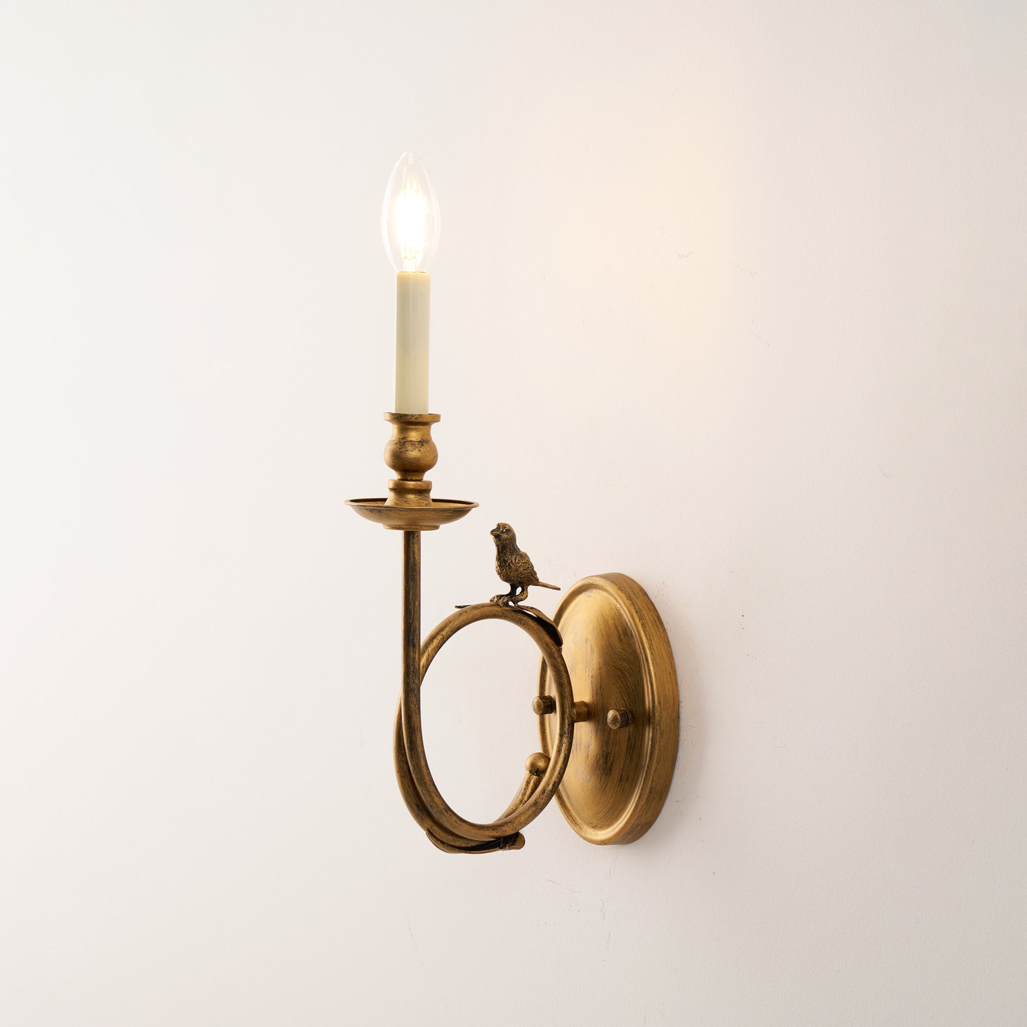 Utheara Vintage Industrielle Vogel Wandleuchte-Letslighting