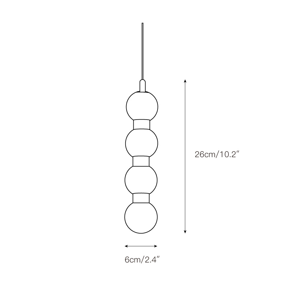 Ulshae Modern Minimalist Art Marble Pendant Lamp - Letslighting