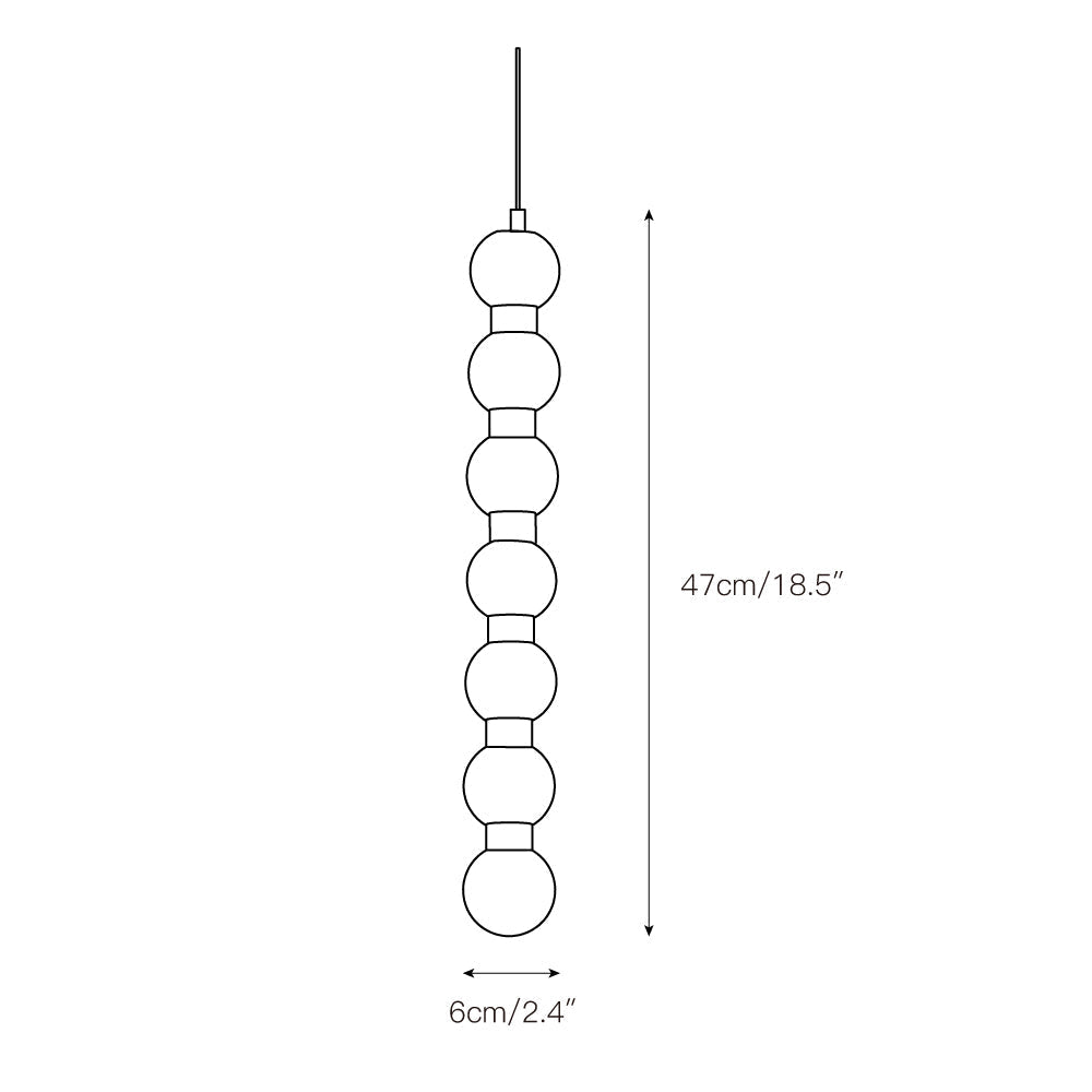 Ulshae Modern Minimalist Art Marble Pendant Lamp - Letslighting