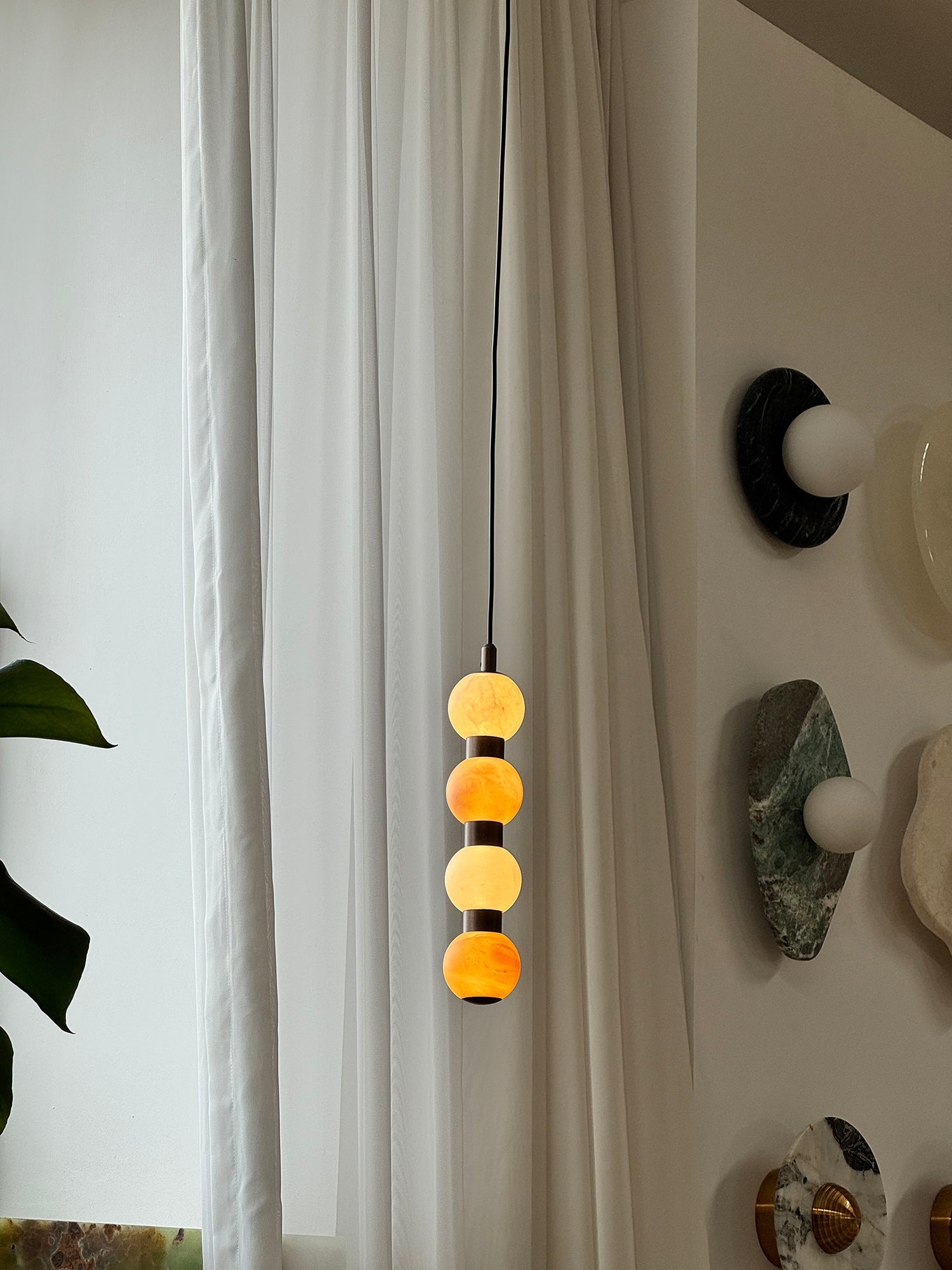 Ulshae Modern Minimalist Art Marble Pendant Lamp - Letslighting