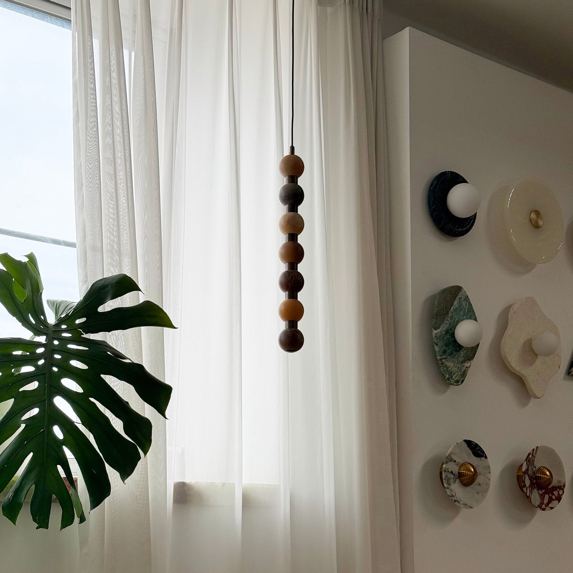 Ulshae Modern Minimalist Art Marble Pendant Lamp - Letslighting