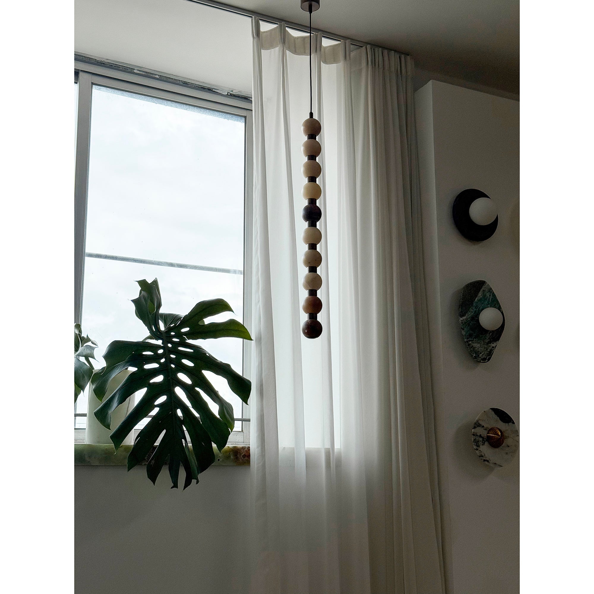 Ulshae Modern Minimalist Art Marble Pendant Lamp - Letslighting